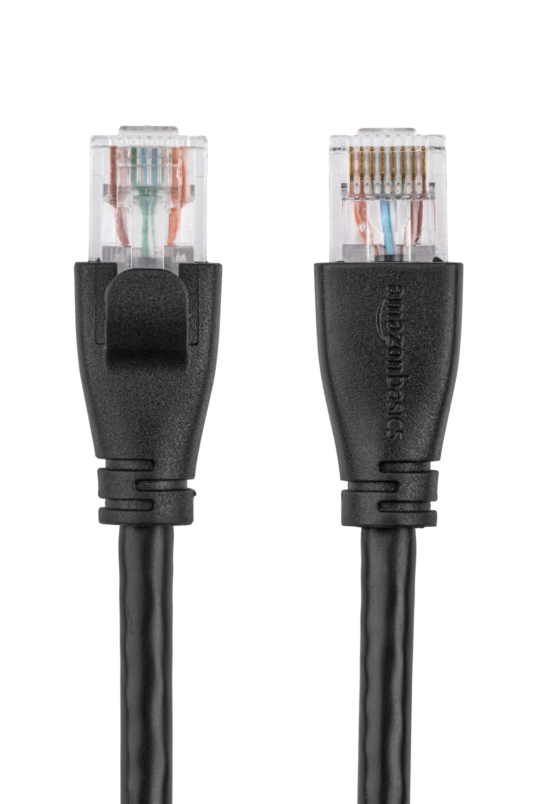 Amazon Basics - Cable de conexión Ethernet RJ45 Cat-6, 3 pies