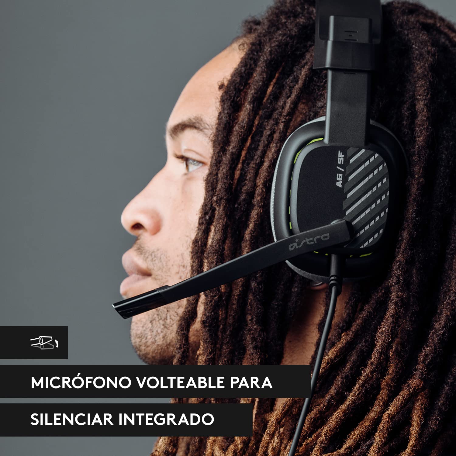 Astro Gaming A10 Audífonos Gaming Gen 2 con Cable - Audífonos Over-Ear para Gaming con micrófono volteable para silenciar, transductores de 32 mm, compatibles con Xbox, PC - Negro