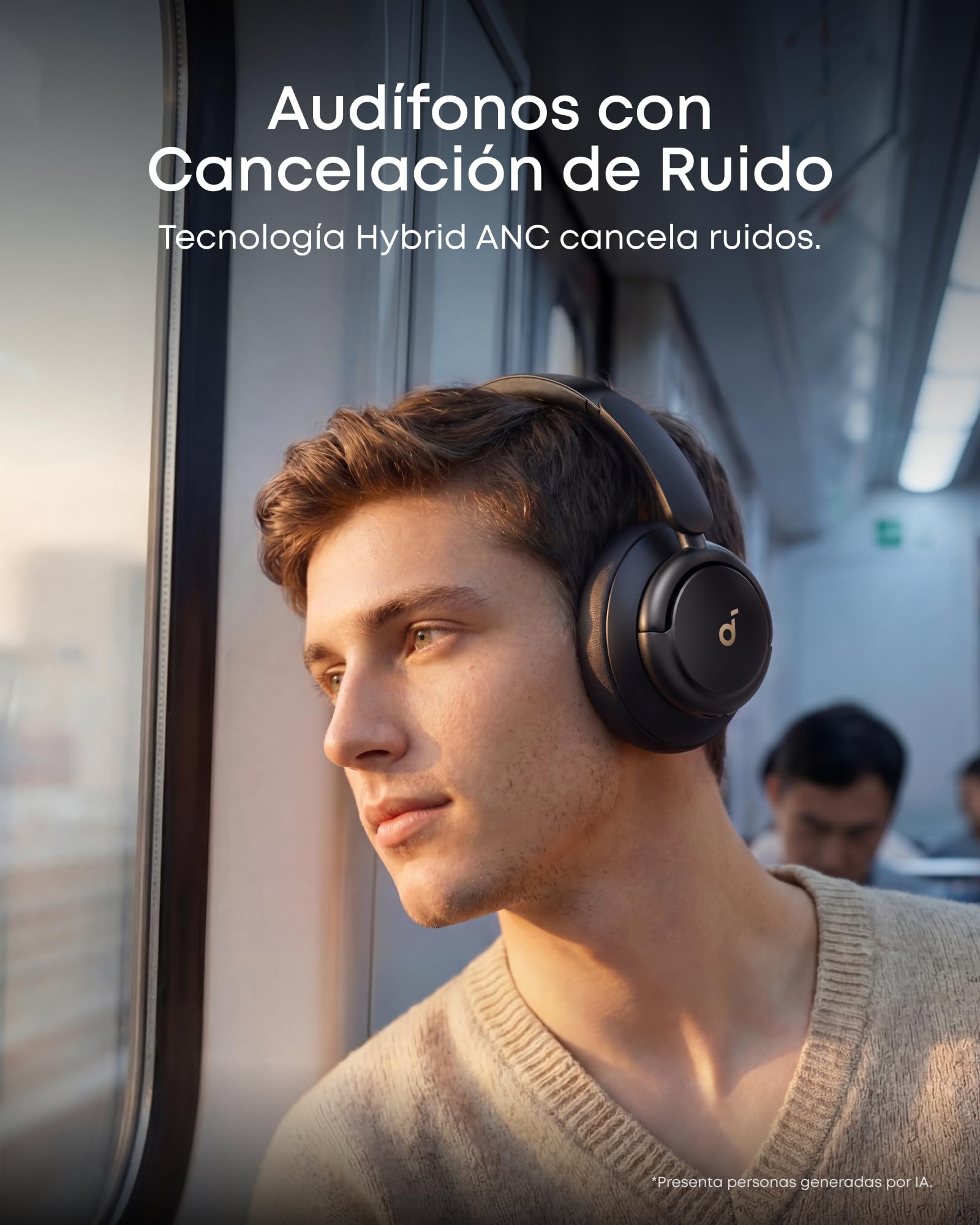 Soundcore by Anker Life Q30 Audífonos Inalámbricos Diadema - Negro