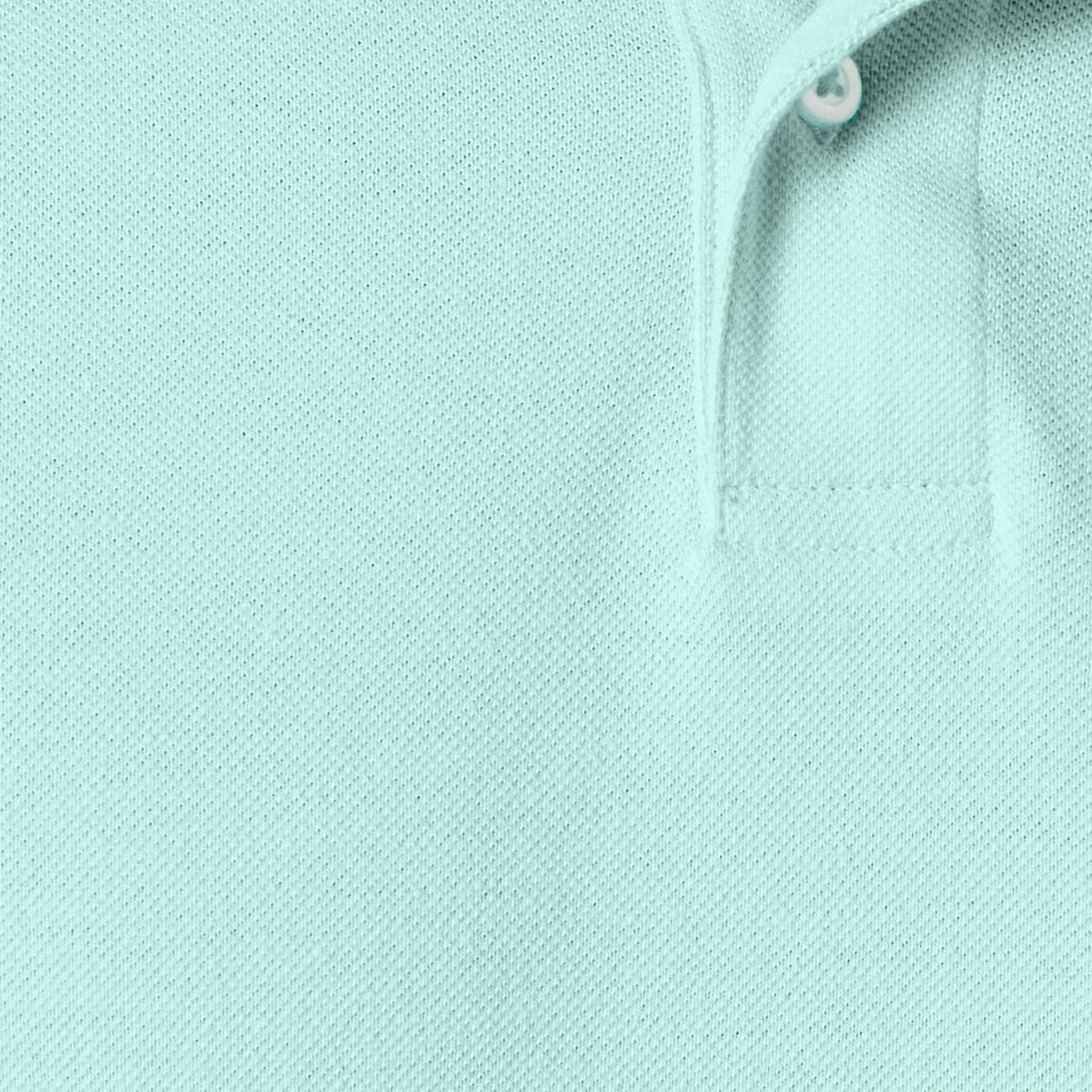 Amazon Essentials - Polo de piqué de algodón para hombre de ajuste regular (disponible en tallas grandes y altas), color azul aguamarina, talla M