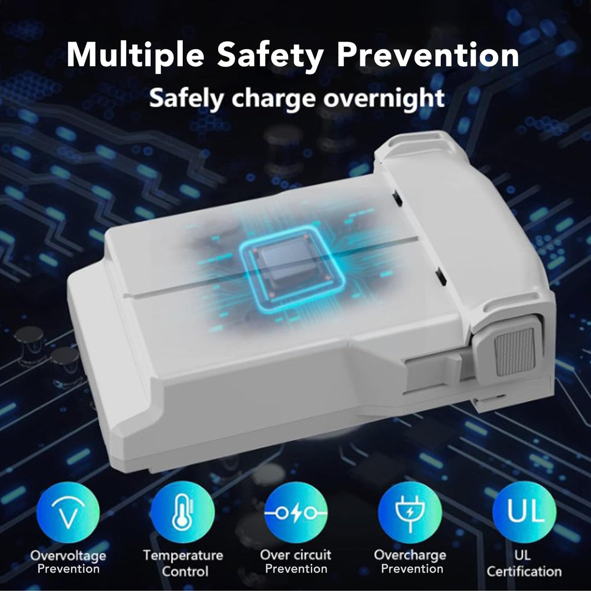 Batería de Dron de 3850 MAh para Mini 3, 3Pro, 4, 4Pro con 47 Minutos de Tiempo de Vuelo, Batería de Vuelo Inteligente Recargable, Diseño Amigable para Viajes para Mini 3 3Pro