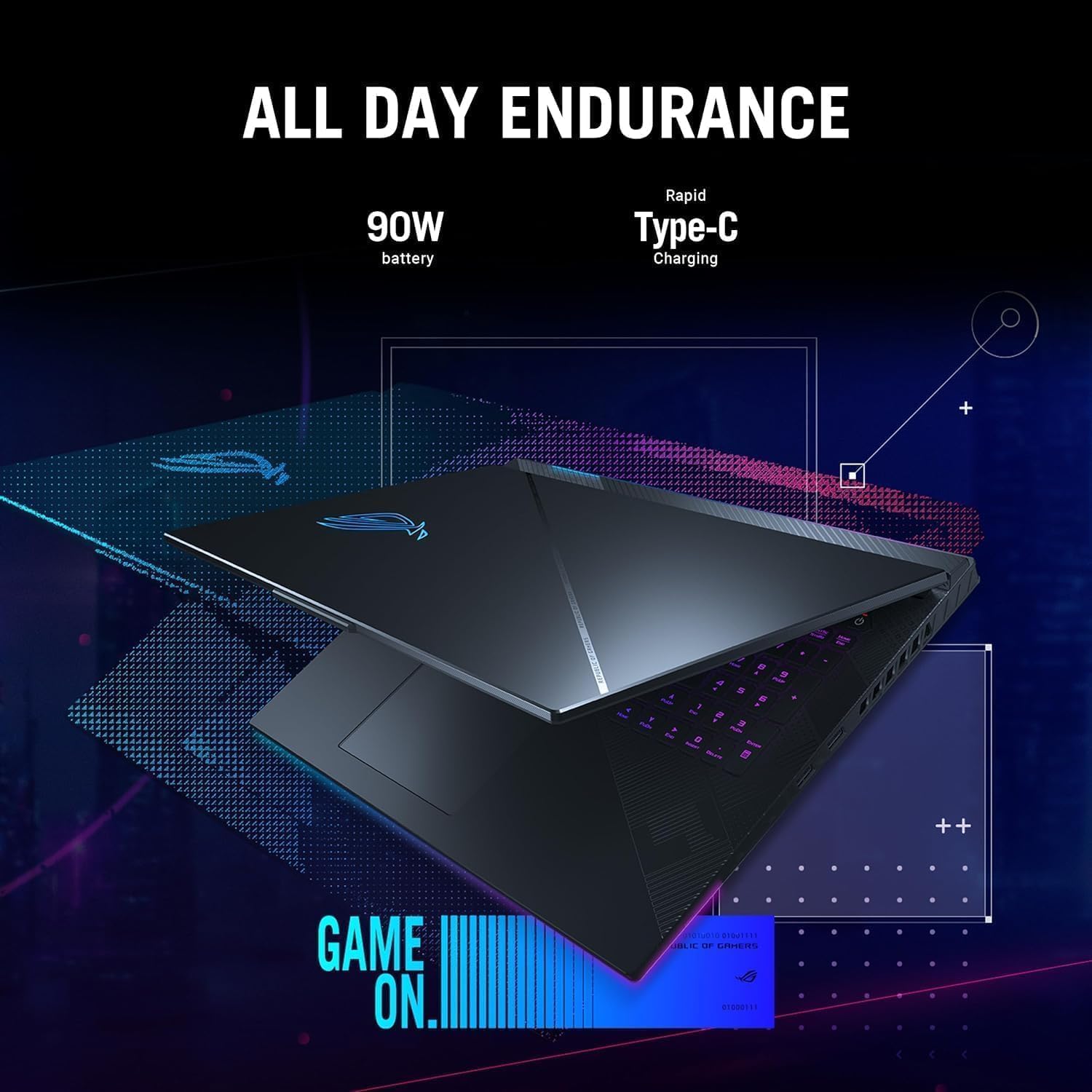 ASUS ROG Strix G18 - Portátil para Juegos, 14ª generación Intel i9-14900HX, NVIDIA RTX 4060, 18" 240Hz 16:10 WQXGA QHD+, 32 GB DDR5, 1 TB SSD, Wi-Fi 6E, Windows 11 Pro, Microsoft Office 2024 Lifetime