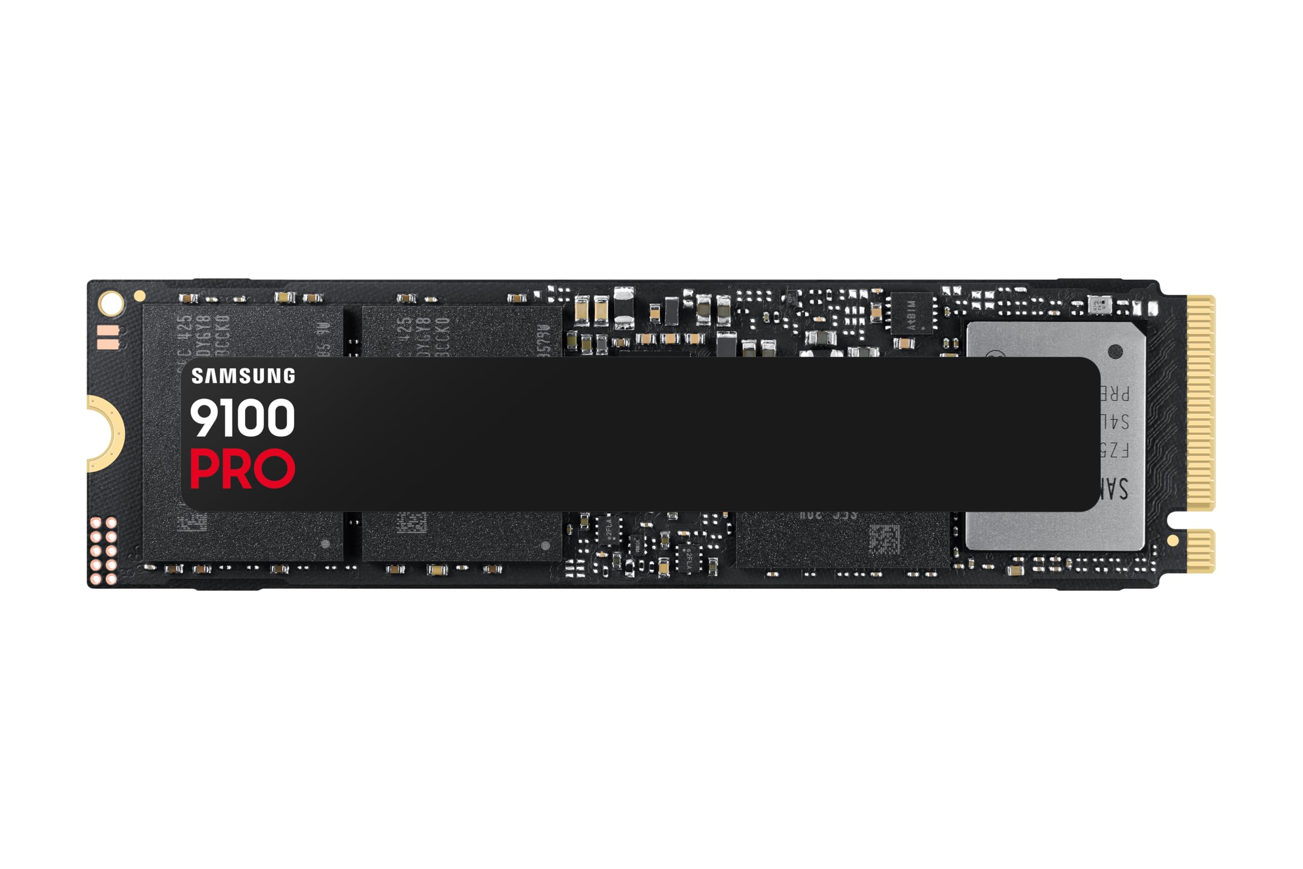 Samsung SSD 9100 Pro 2TB, PCIe 5.0x4 M.2 2280, Seq. Velocidades de Lectura de hasta 14,800 MB/s, lo Mejor para computación de IA, Juegos y Estaciones de Trabajo Resistentes (MZ VAP2T0B/AM)