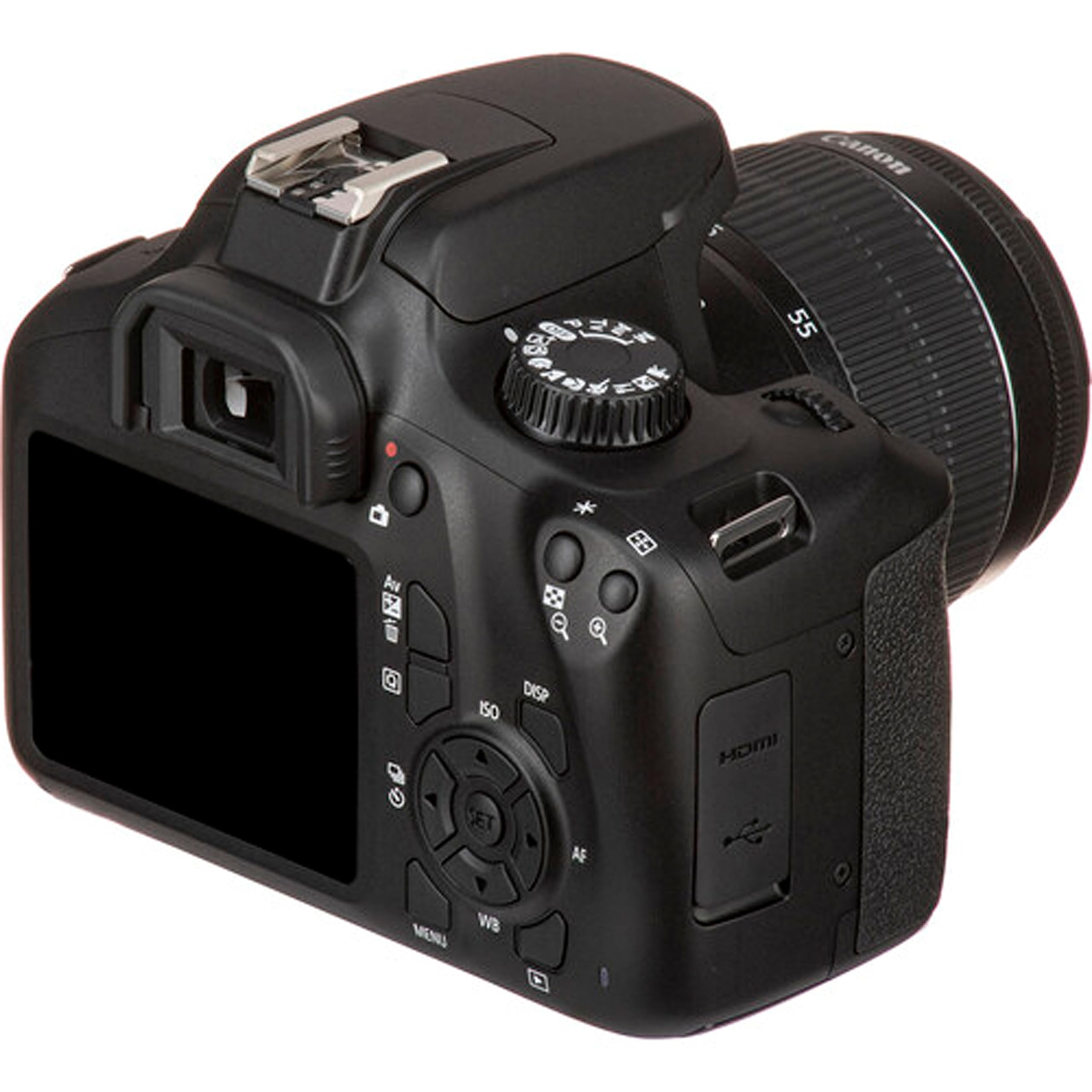 Canon EOS Rebel T100 con Lente EF-S 18-55mm III