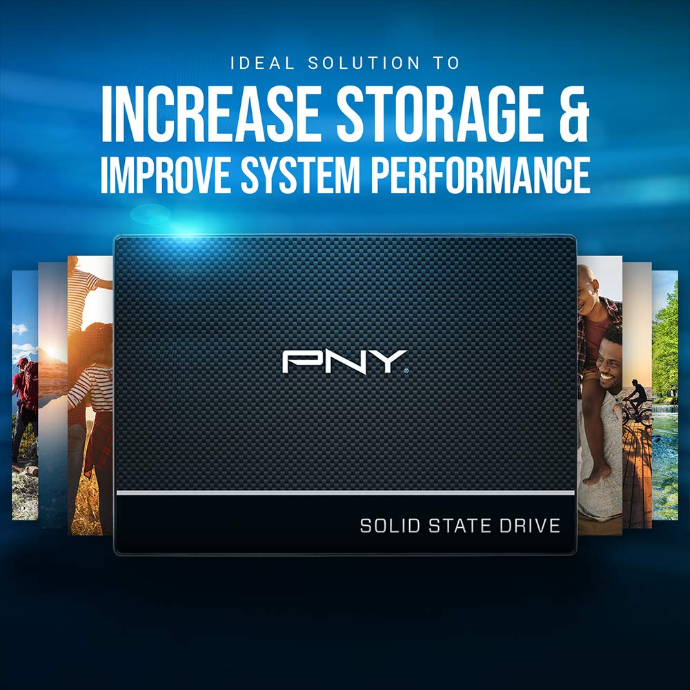 PNY CS900 - Disco duro interno SATA III (SSD) (2,5", SSD7CS900-120-RB), 1 TB