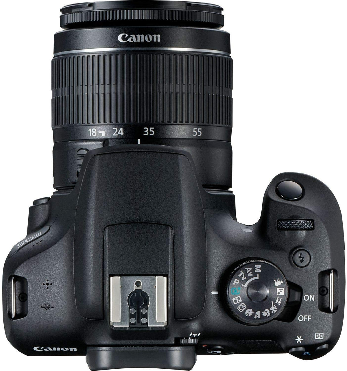 Canon EOS 2000D (Rebel T7) Cámara DSLR con EF-S 18-55 mm f/3.5-5.6 DC III Lente y paquete de accesorios – Incluye: 2 tarjetas de memoria SDHC de 32 GB, batería de larga duración, funda, filtros, lentes auxiliares y más