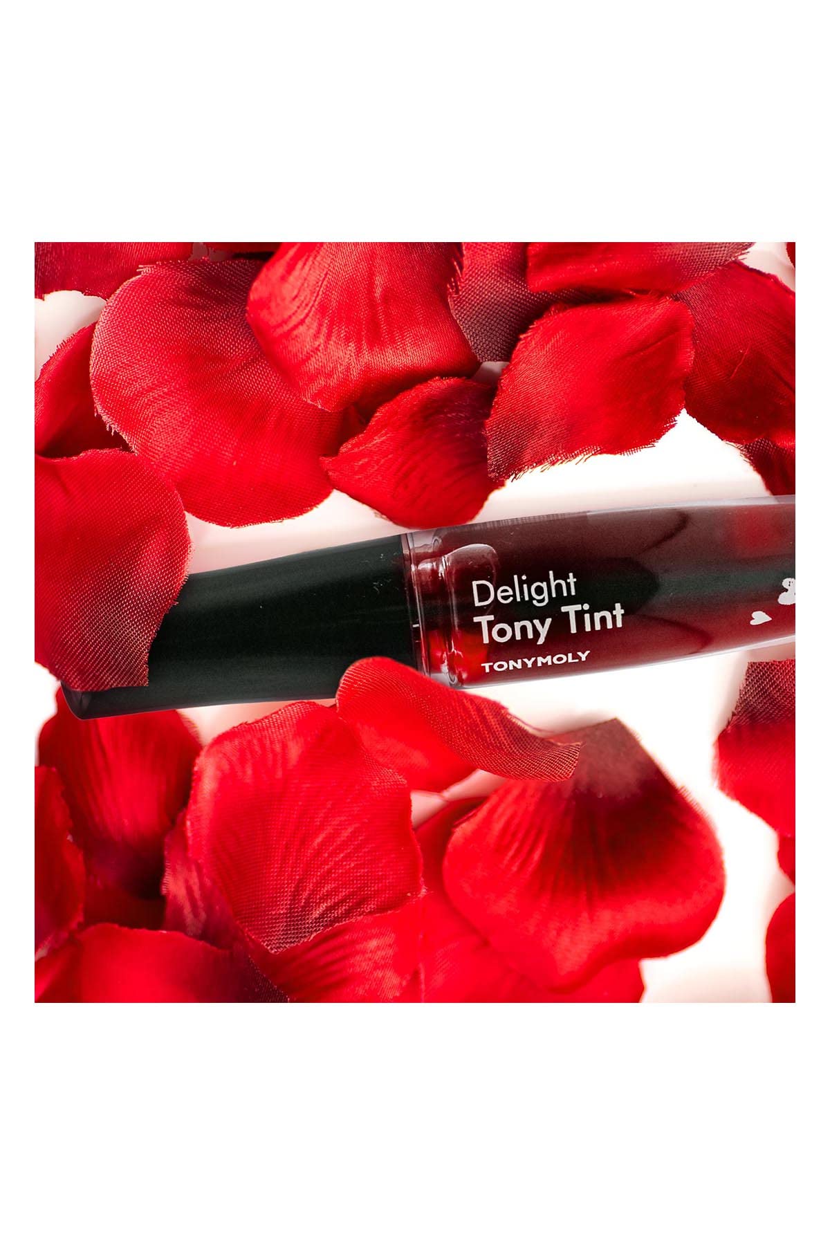 TONYMOLY Delight Lip Tint 02 Rojo Manzana Tinta Labial Coreana de Larga Duración