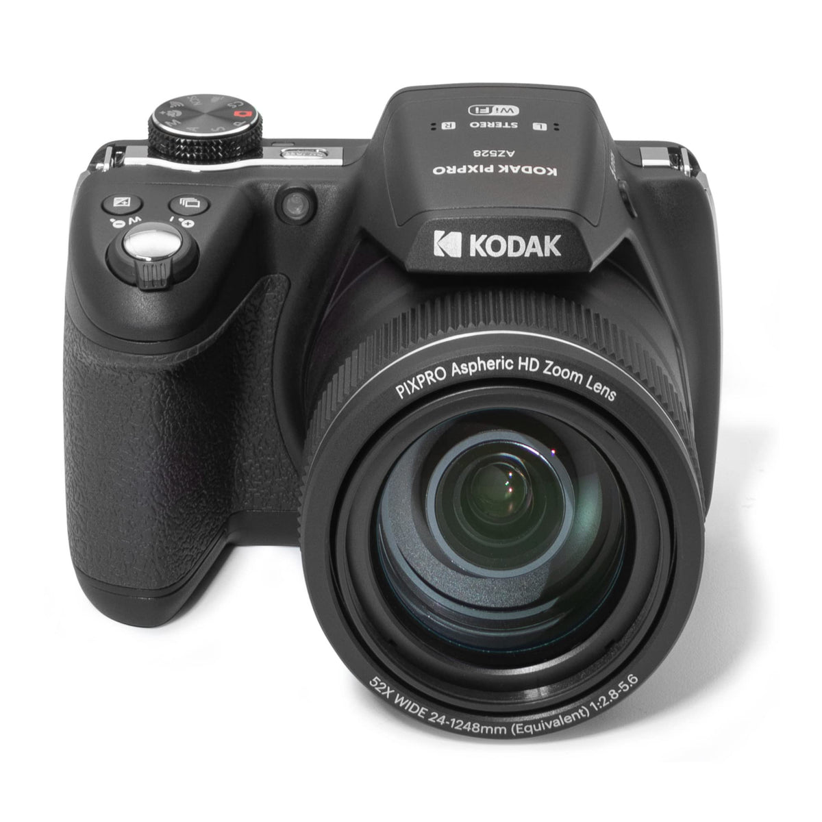 Kodak PIXPRO Astro Zoom AZ528-BK Cámara digital de 16 MP con zoom óptico de 52x lente gran angular de 24 mm de 6 fps de disparo de ráfagas de 1080P Full HD Video Wi-Fi conectividad y una visualización