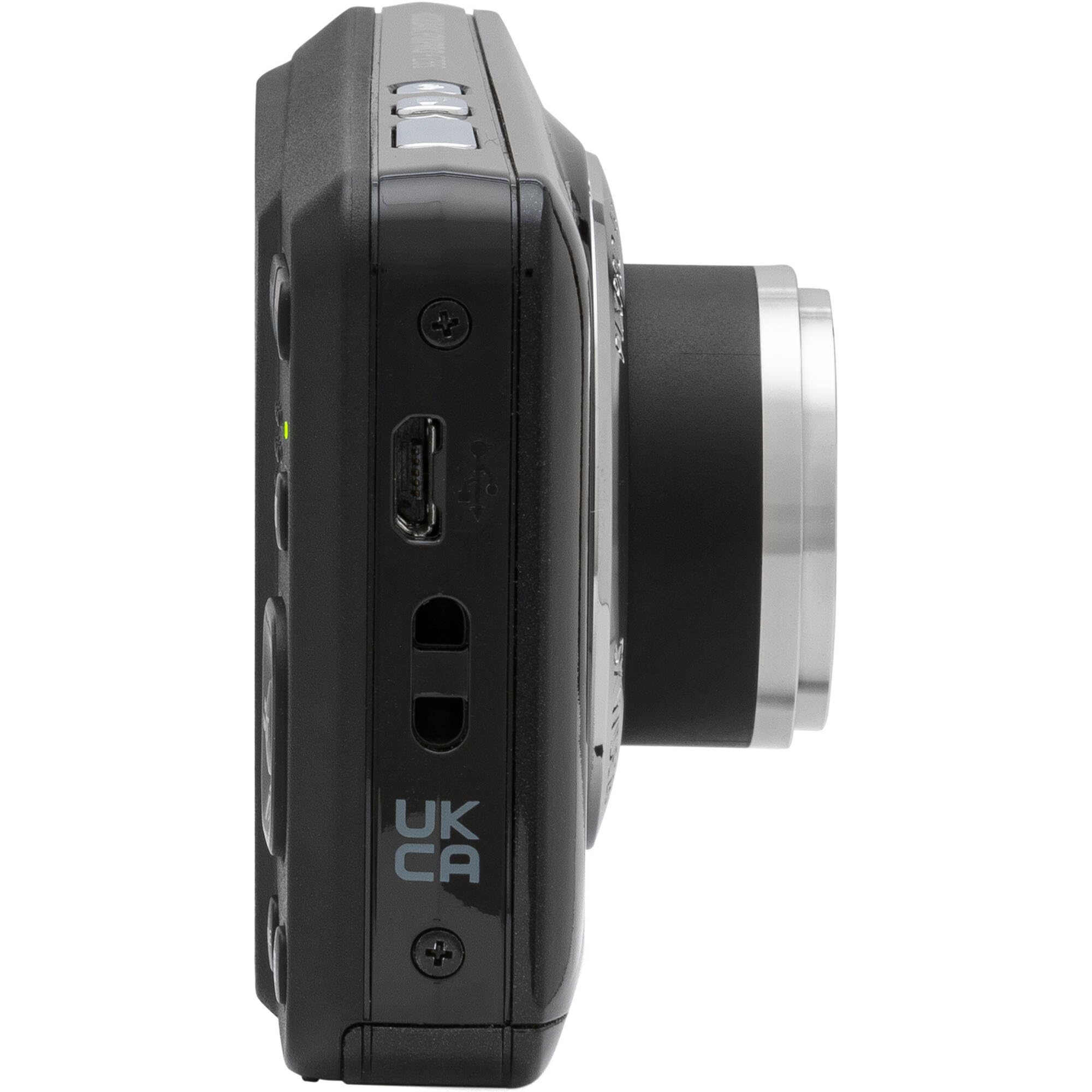 Kodak PIXPRO FZ55 - Cámara digital negra de 16 MP, zoom óptico de 5 x 28 mm, gran angular 1080P, cámara LCD Full HD de 2,7 pulgadas, tarjeta y lector de 64 GB, funda + portafolios de memoria + trípode