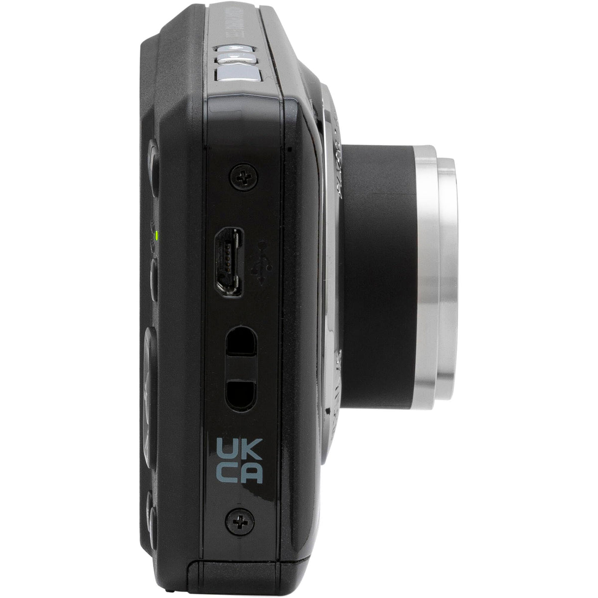 Kodak PIXPRO FZ55 - Cámara digital negra de 16 MP, zoom óptico de 5 x 28 mm, gran angular 1080P, cámara LCD Full HD de 2,7 pulgadas, tarjeta y lector de 64 GB, funda + portafolios de memoria + trípode