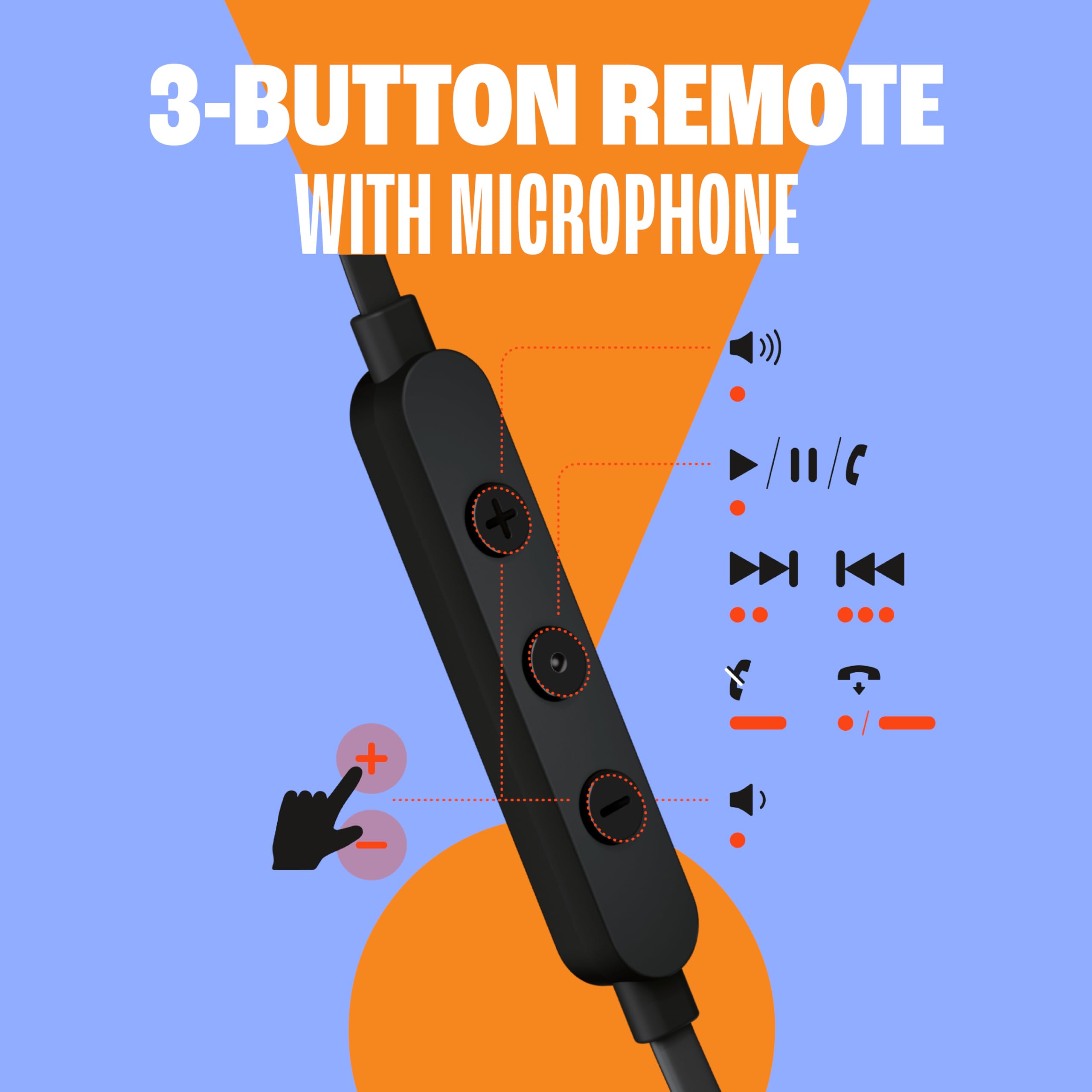 JBL Tune 310C Audífonos con Mic/Control USB-C, Drivers de 9mm, Cable Antienredos - Negro