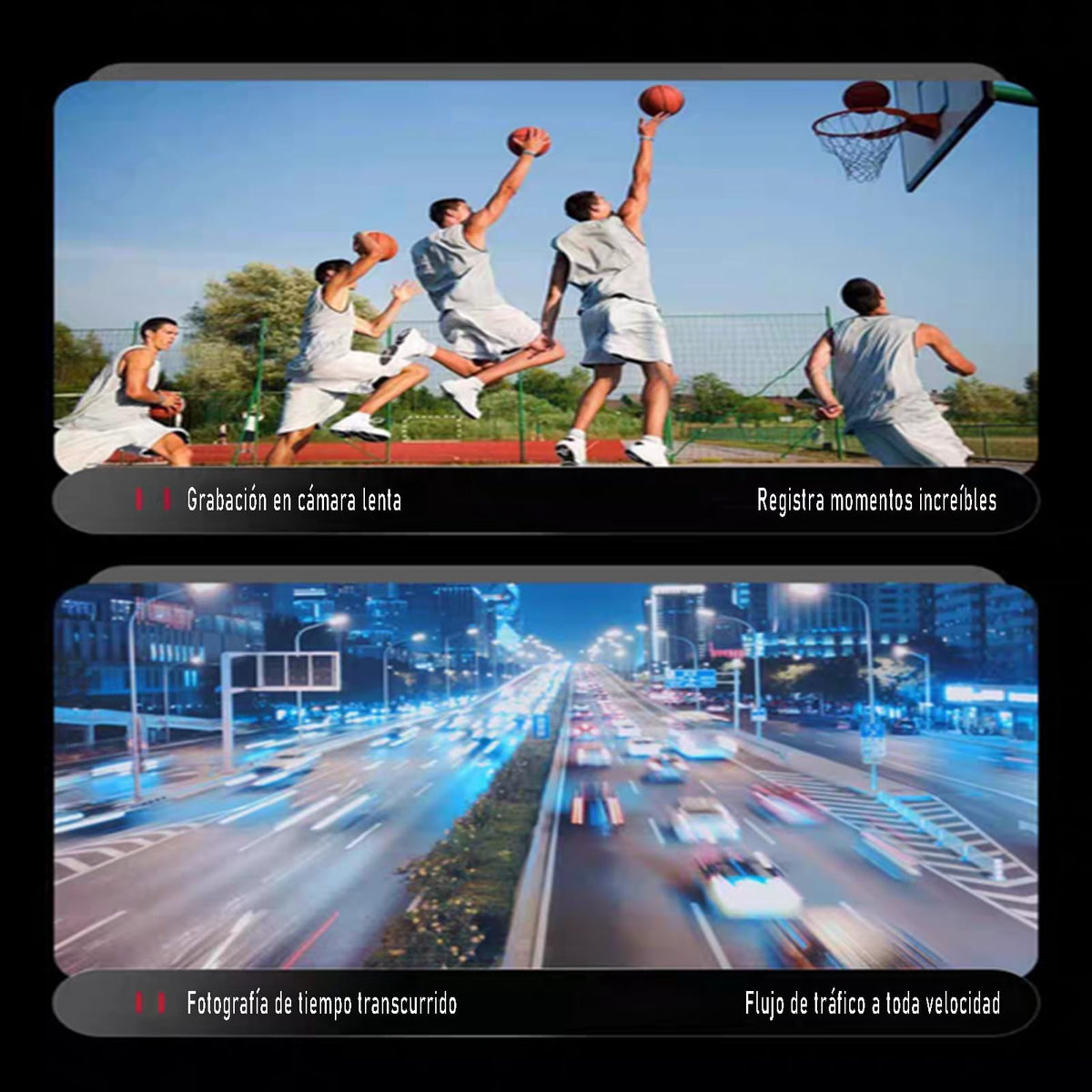 Cámara Digital de 64 MP, Pantalla de 3 Pulgadas, Vídeo 4K, Zoom 18X, Detección de Rostros, Estabilización, Lapso de Tiempo, Cámara Lenta, Recargable, Transmisión en Vivo para