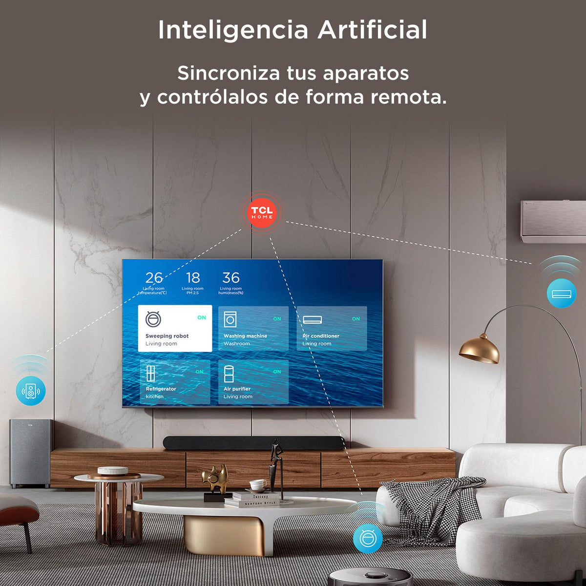TCL Smart TV Pantalla 43" 43S350A Android TV FHD 2K Compatible con Alexa