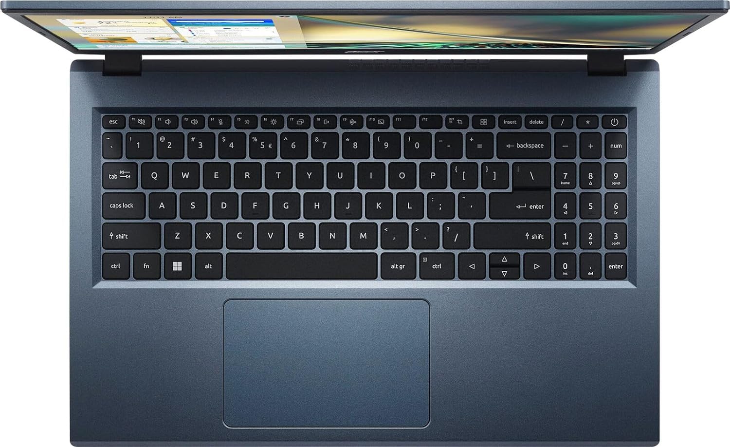 Acer Laptop Ryzen5 Aspire 3 Pantalla Touch | AMD R5-7520U, 4 Núcleos | 8GB RAM | 512GB SSD | Panel Touch 15.6'' FHD | AMD Radeon Graphics