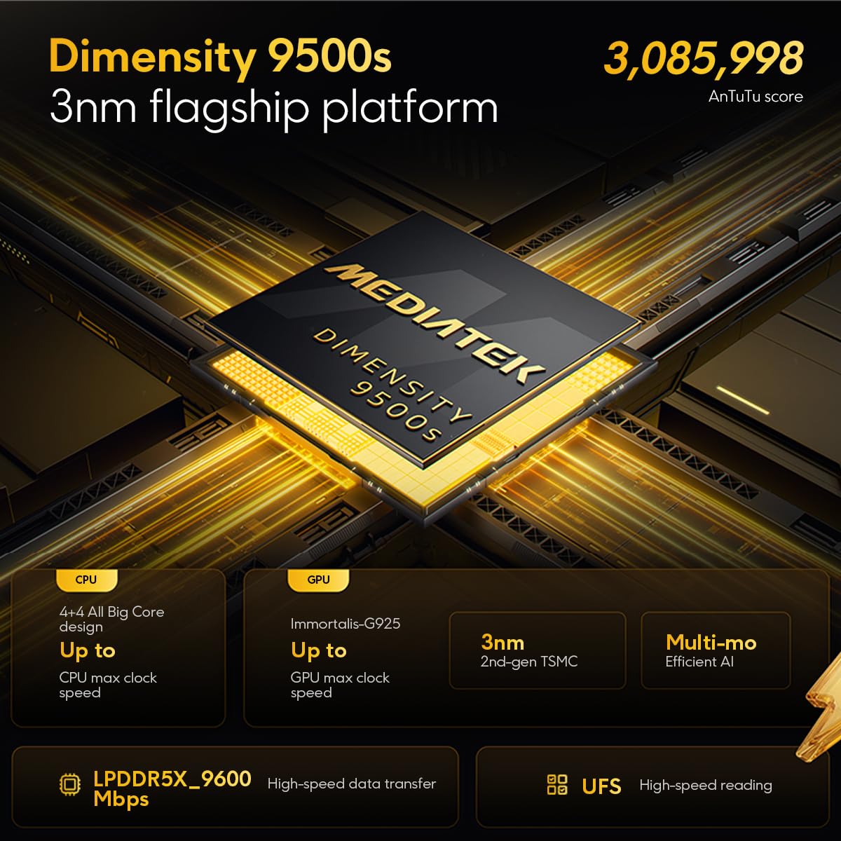 XIAOMI Celular Poco X8 Pro MAX 12GB RAM 512GB ROM Versión Global, Flagship Dimensity 9500s, Batería 8500mAh(typ), Pantalla 6.83" AMOLED 120Hz, Cámara 50MP, Carga Rápida 100W (Negro, 512, GB)