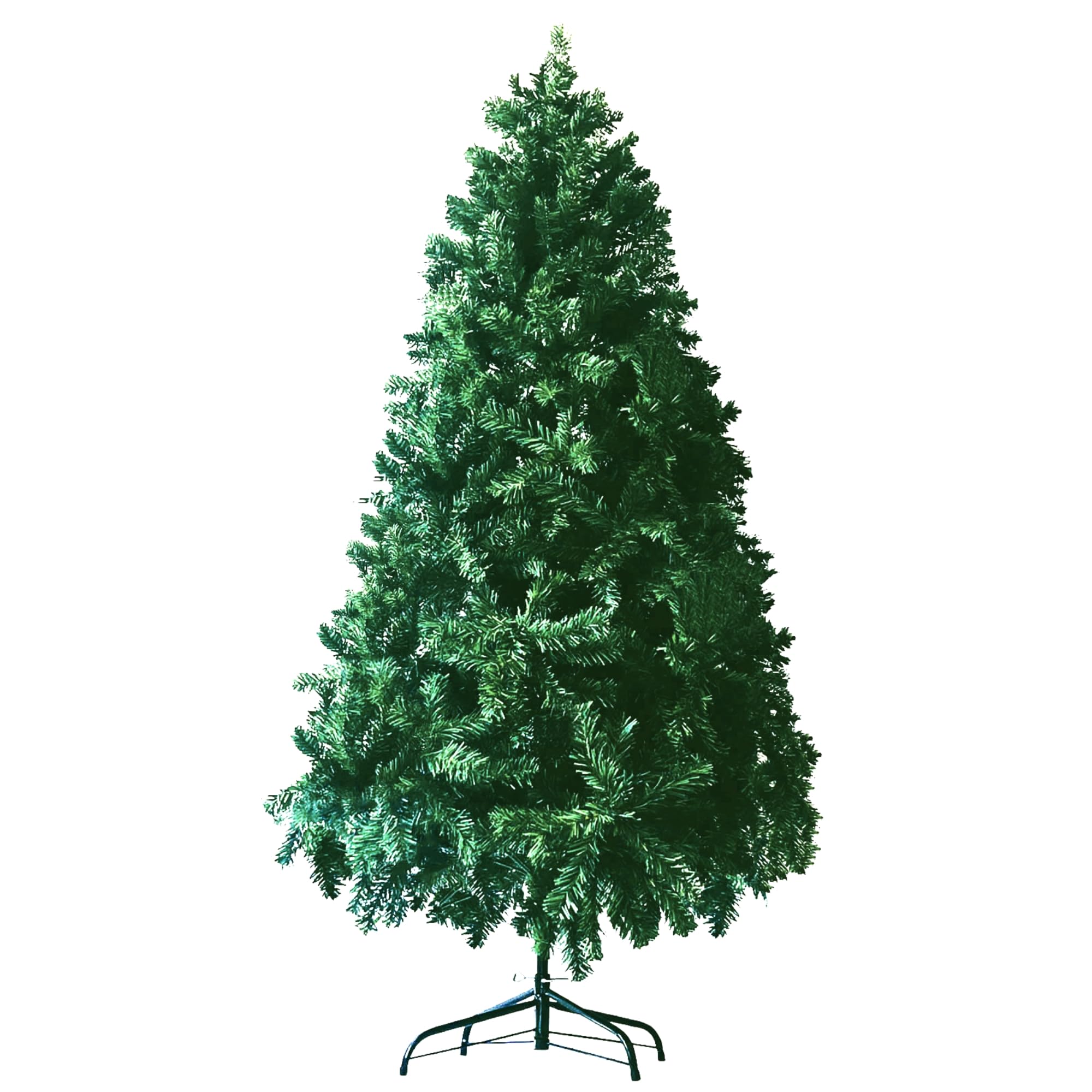 EL SANTA Árbol de Navidad Tradicional Color Verde, de 1.50 Metros de Altura, Hoja Tradicional, fácil de armar, Apariencia Completamente Natural, práctico y Ligero, Color Verde (1.50 M)