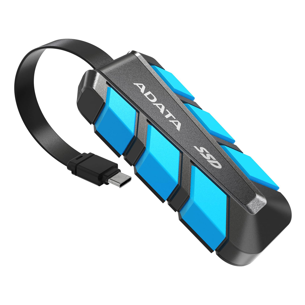 ADATA SC740 Unidad Externa de Estado sólido de 500 GB, USB 3.2 Gen2 USB-C SSD Externa portátil - hasta 1050 MB/s