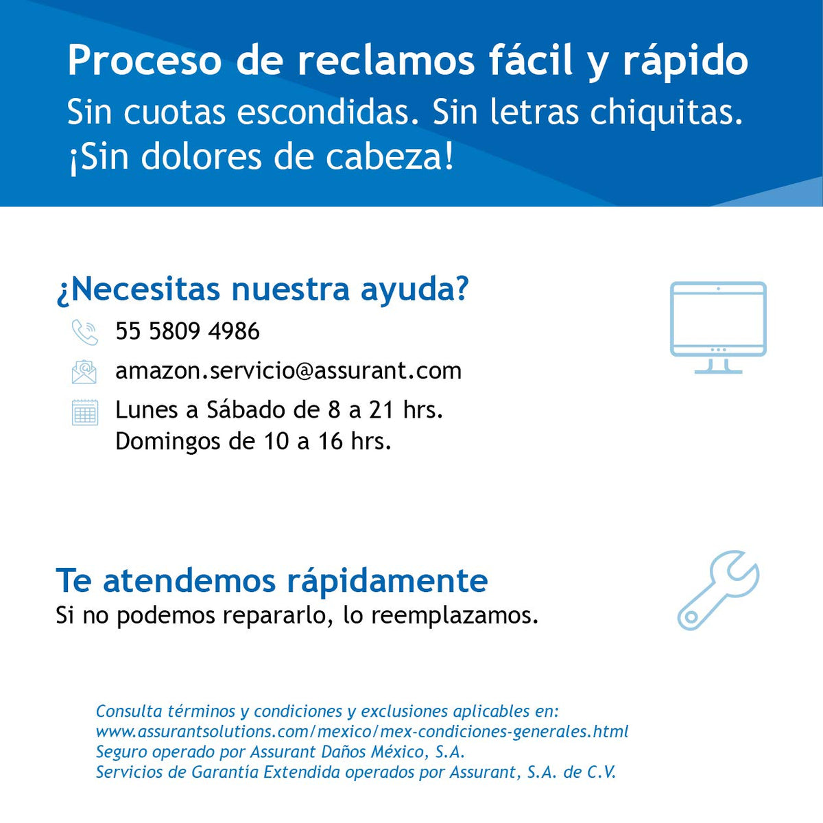 Assurant - 2 Años Electrónica portátil - Seguro de Daños accidentales $500 - $999.99