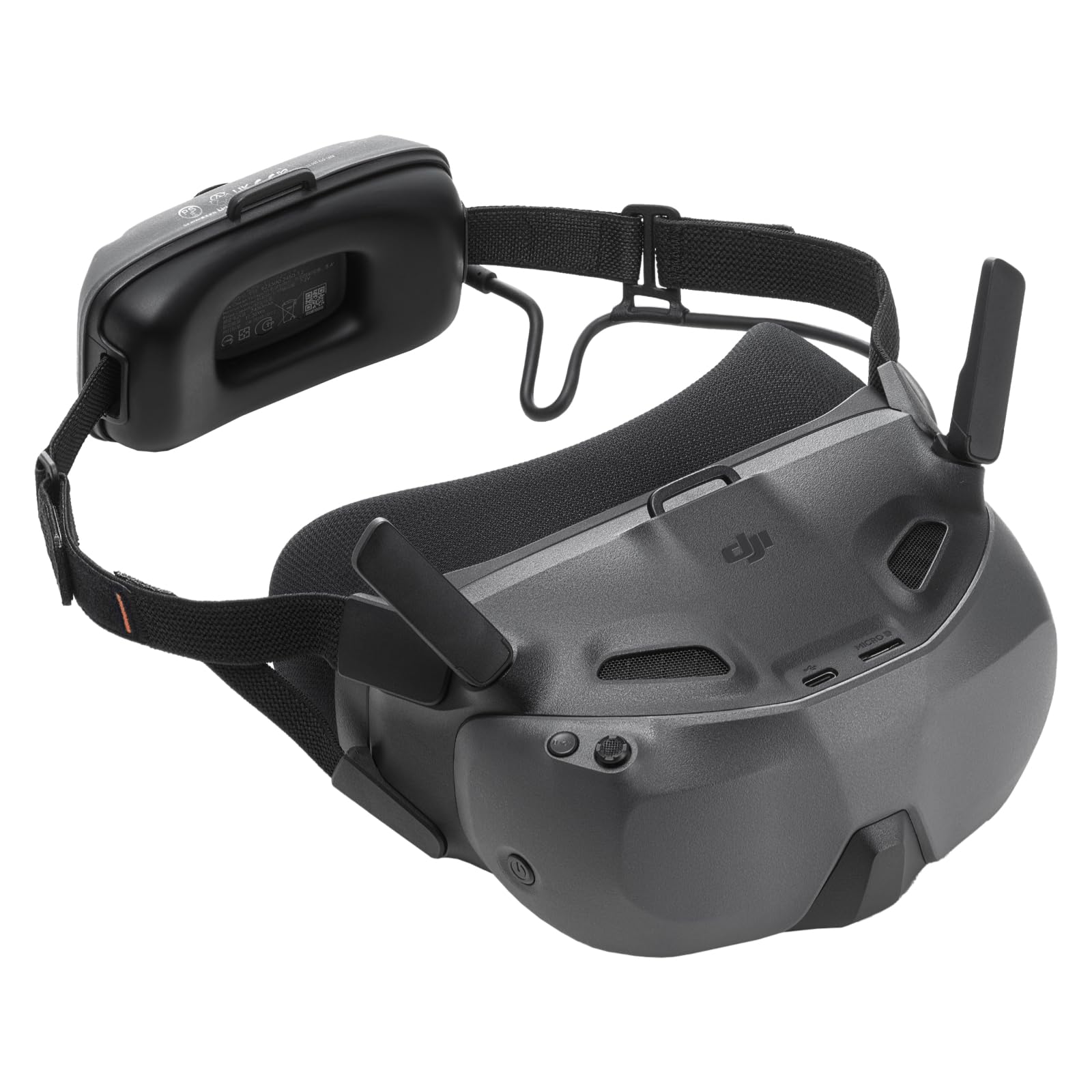 DJI Goggles N3 5.8GHz Full 1080p 60Hz Pantalla LCD 54 FOV Compatible con O4 Transmisión de video FHD 2.7 horas de tiempo de uso Listo para usar para