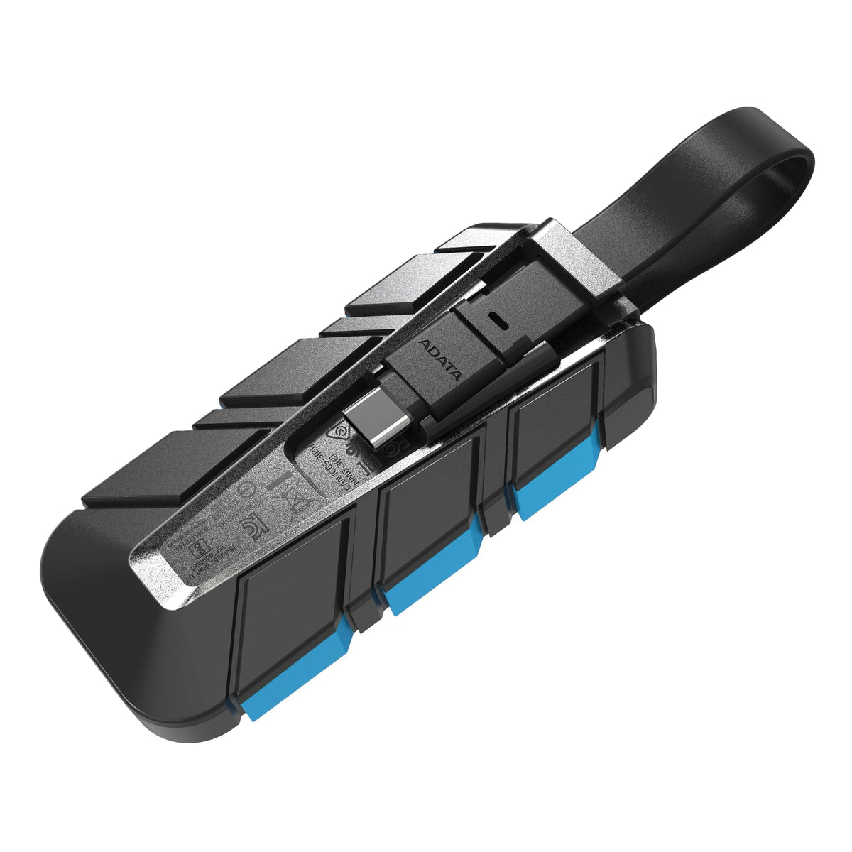 ADATA SC740 Unidad Externa de Estado sólido de 500 GB, USB 3.2 Gen2 USB-C SSD Externa portátil - hasta 1050 MB/s