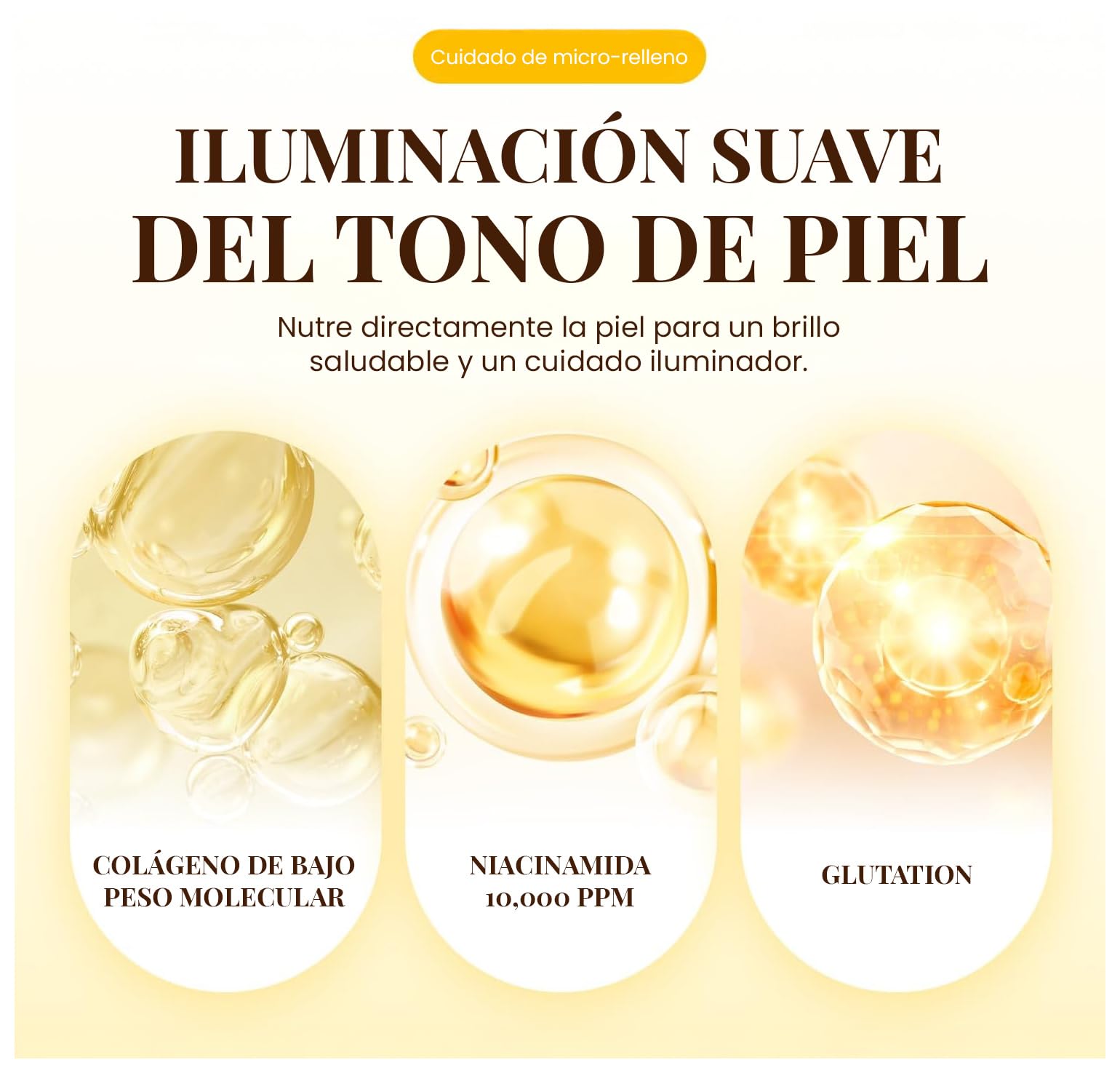 EQQUALBERRY Mascarilla Facial Coreana Hidratante con Colágeno y Niacinamida - Collagen Mask Iluminadora - Mascarillas Faciales Coreanas para Brillo Facial