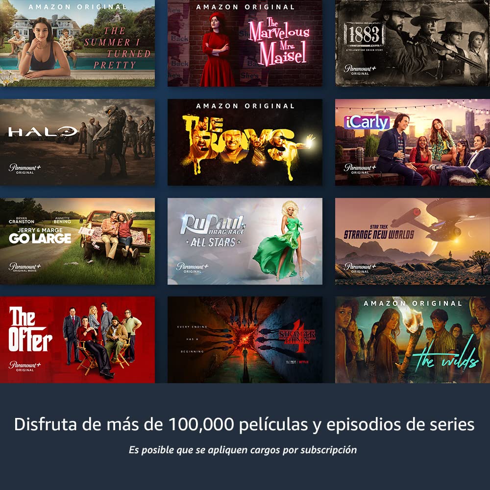 Amazon Fire TV Stick 4K con control remoto por voz Alexa (incluye control de TV) y Dolby Vision