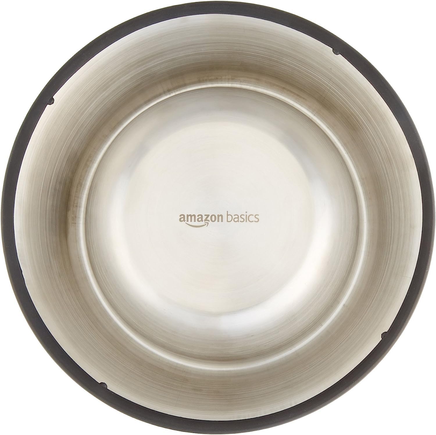 Amazon Basics - Cuenco para perros de acero inoxidable