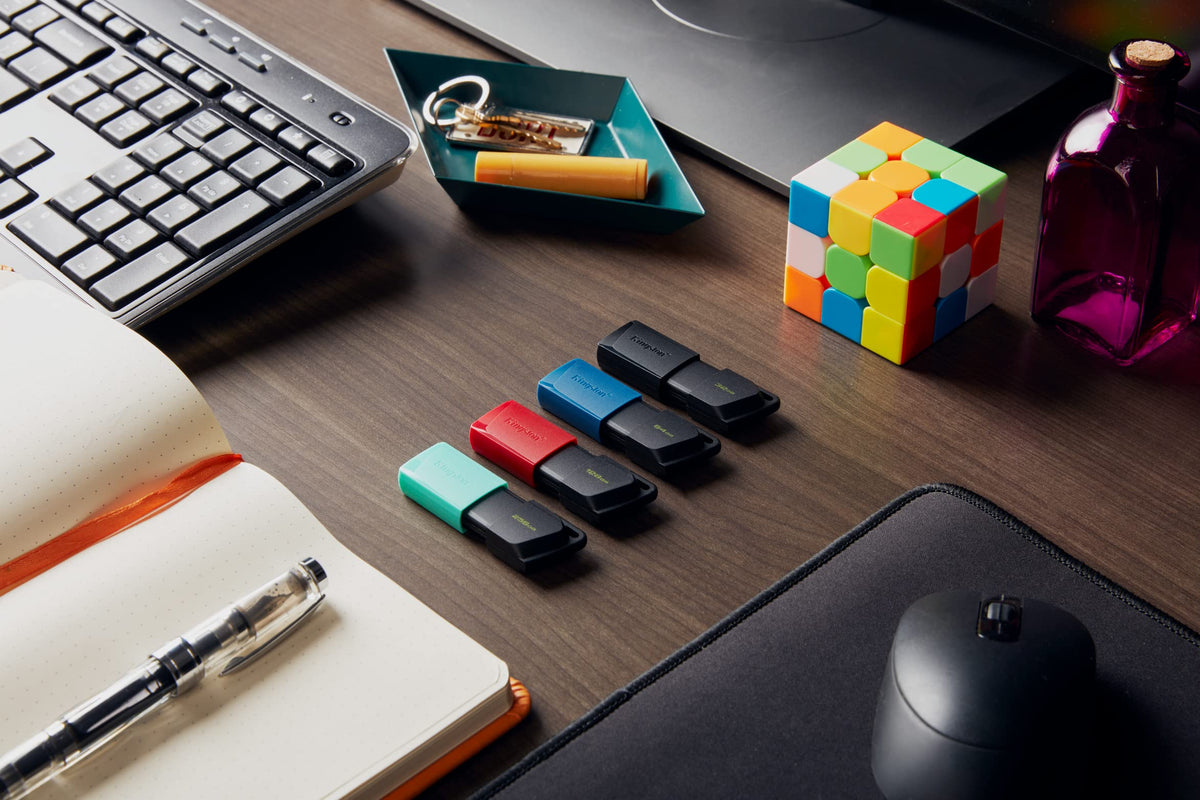 Kingston USB Data Traveler Exodia M, Capacidad: 128GB, USB 3.2 Gen 1 (DTXM/128GB)