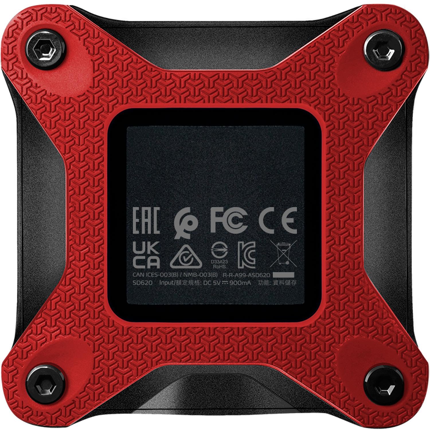 Unidad de Estado sólido ADATA Externo SD620 512Gb USB Color Rojo SD620-512GCRD