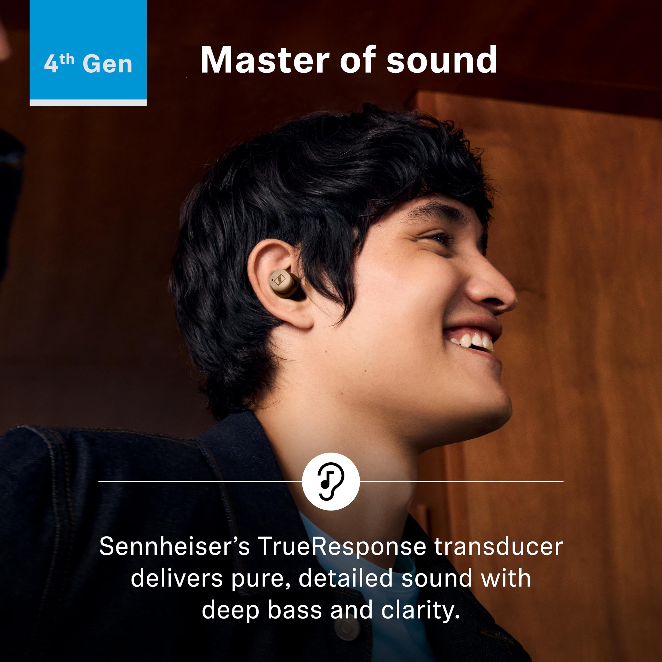 Audífonos Sennheiser Momentum True Wireless 4 Copper