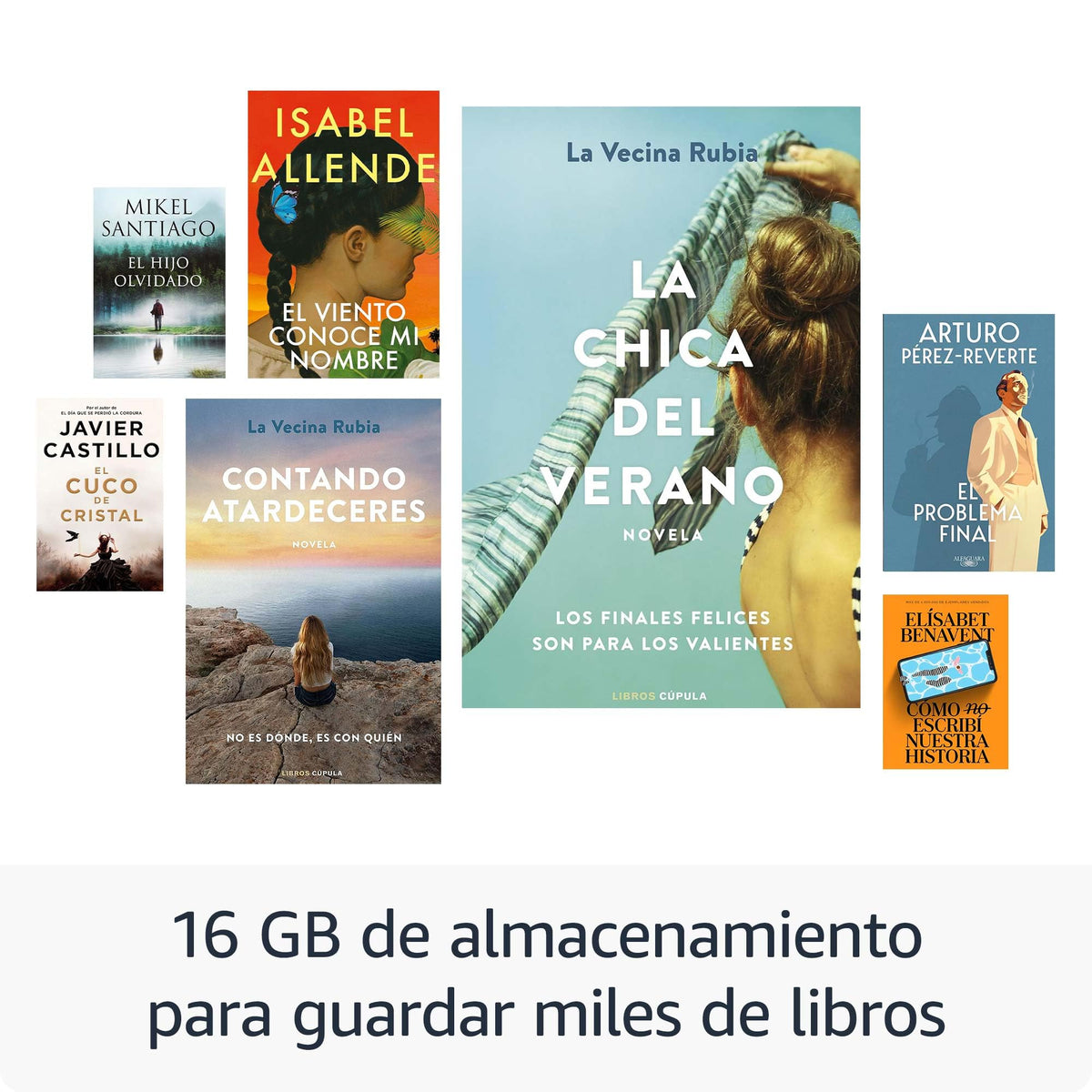 Amazon Kindle 16 GB (modelo más reciente): El Kindle más ligero y compacto, ahora con cambios de página más rápidos y mayor contraste, para una experiencia de lectura mejorada - Negro