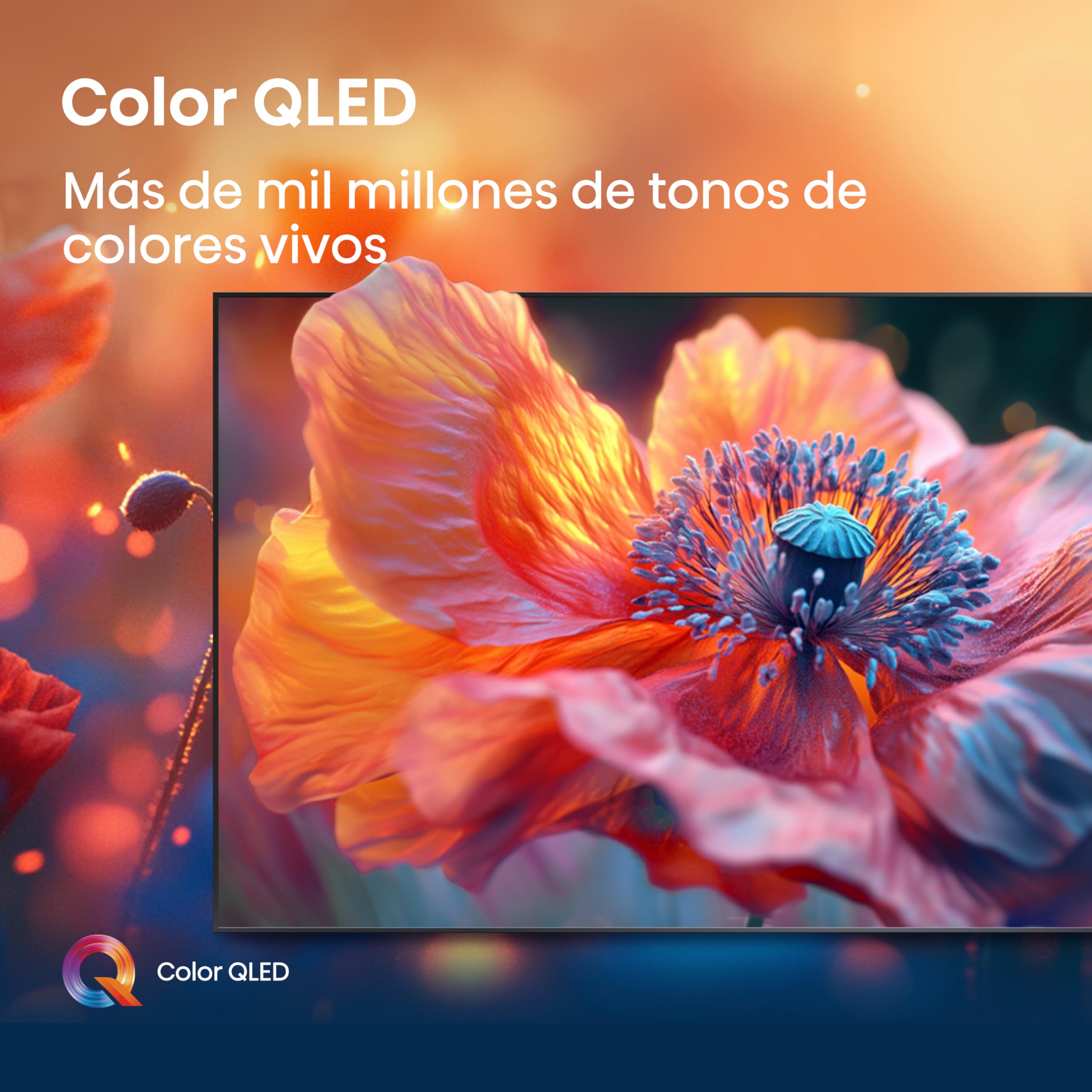 Hisense Television QD6QFM(último Modelo) Pantalla 55 Pulgadas,QLED Smart Fire TV UHD 4K,Control Remoto por Voz con Alexa,Escalado AI a 4K,Dolby Vision Atmos, Modo de Juego Plus