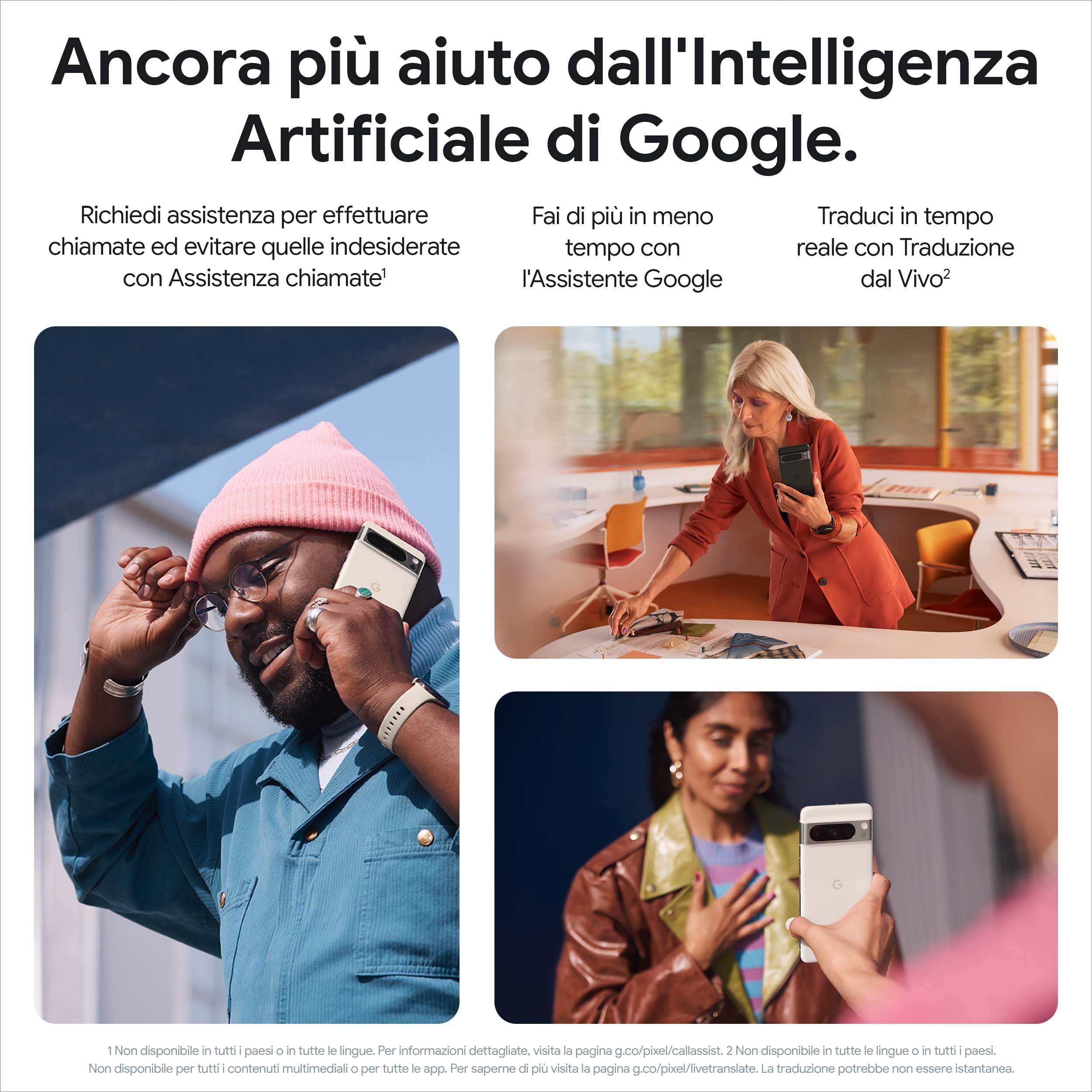 Google Pixel 8 Pro 5G | Unlocked Dual SIM (Nano-SIM, eSIM) | 6.7-Inch Android Smartphone (Obsidian, 128GB + 12GB RAM) (Reacondicionado)