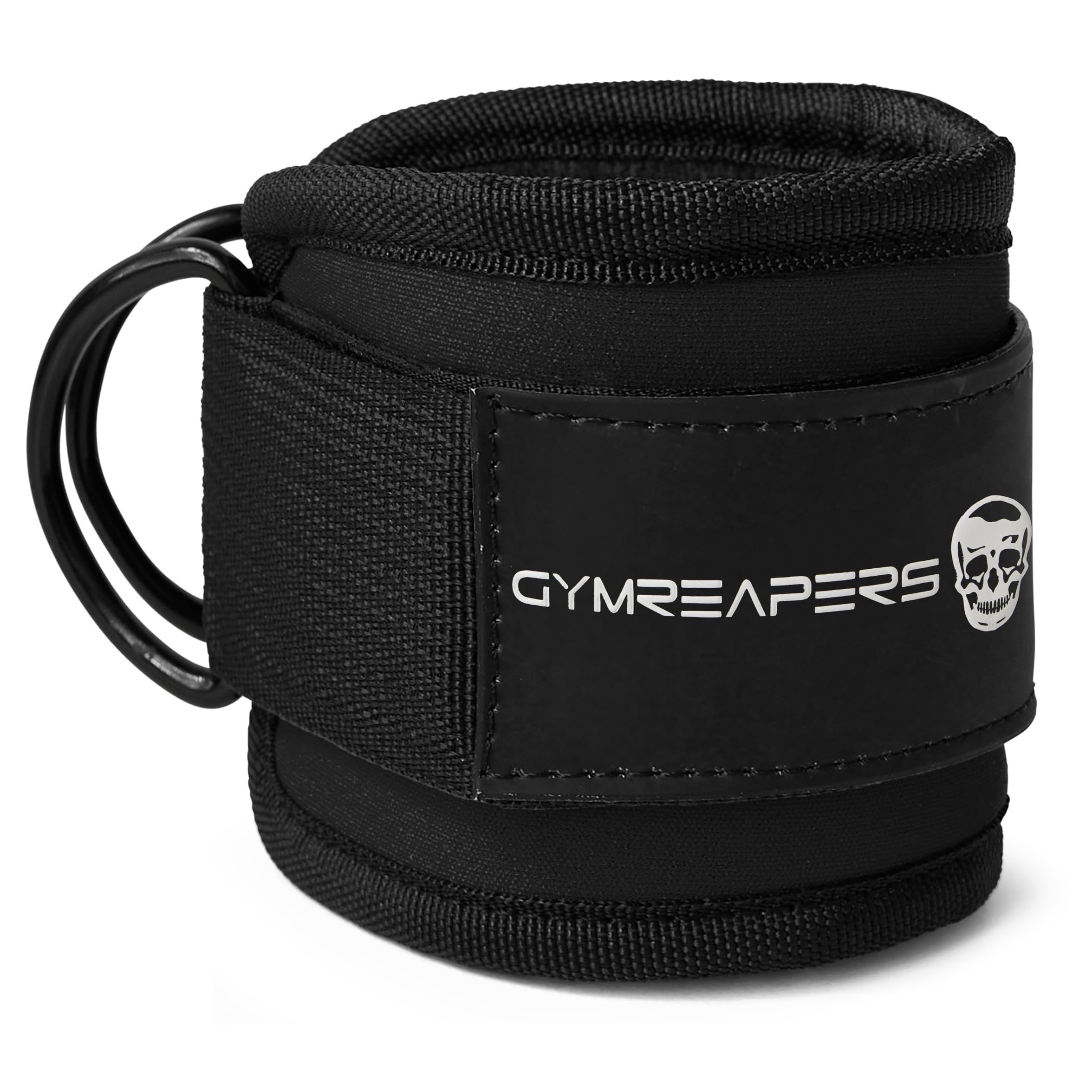 Gymreapers - Correas de tobillo para cables de máquina de contragolpes, ejercicios de glúteos, ejercicios de parte inferior del cuerpo, correas ajustables para piernas con acolchado de neopreno