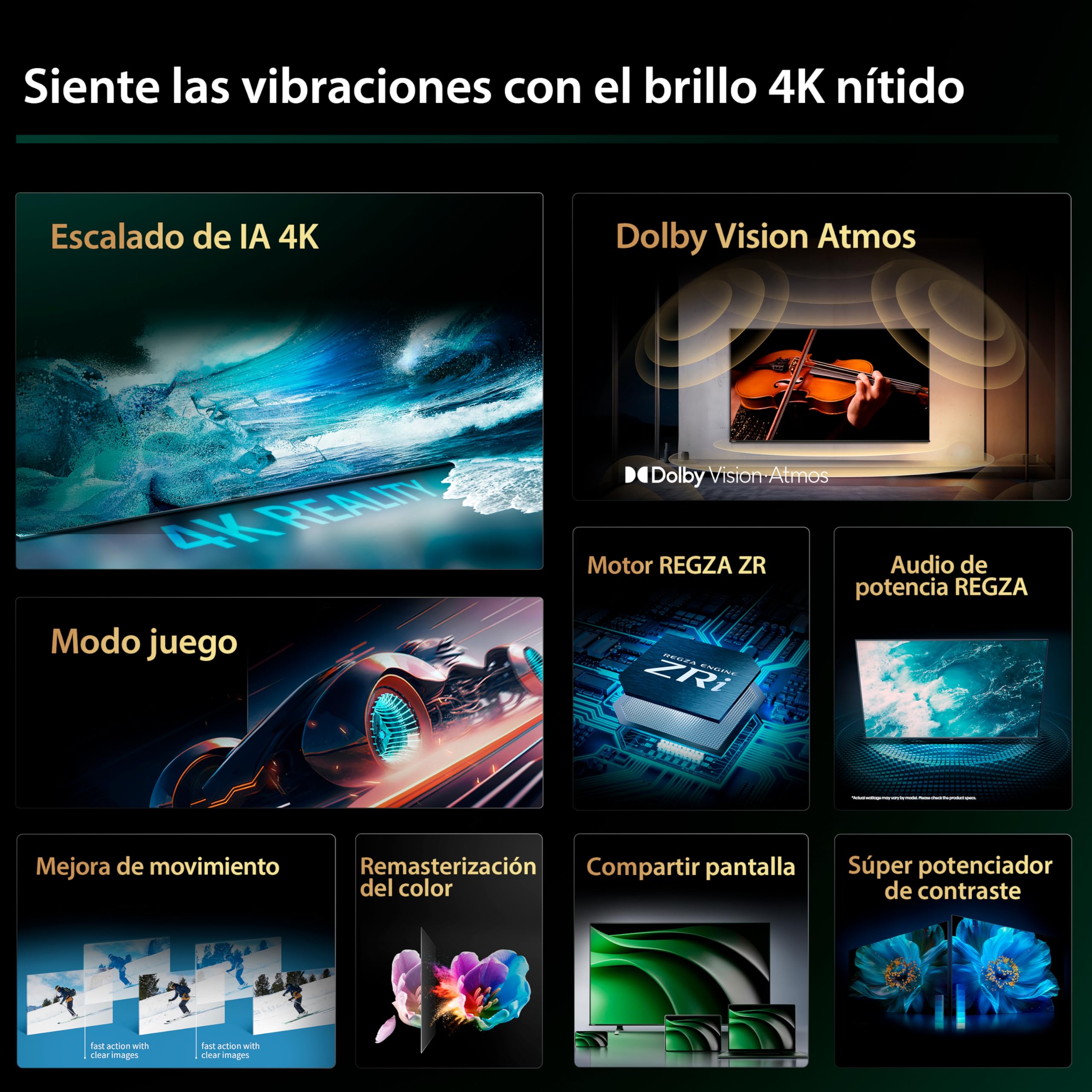 Toshiba Television C350NM(último Modelo) Pantalla 50 Pulgadas, Smart Fire TV UHD 4K,Control Remoto por Voz con Alexa, Escalador 4K por lA,Dolby Vision Atmos,Modo Juego, mira TV en Vivo sin Cable