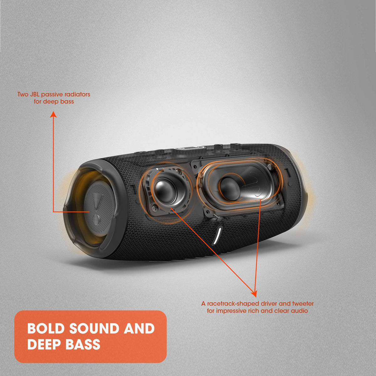 JBL Bocina Portátil Charge 5 Bluetooth Negro