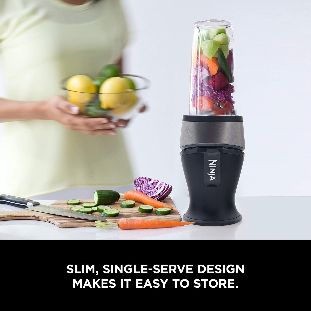 Ninja - Extractor de nutrientes con 2 vasos de 473 ml | QB3001SS