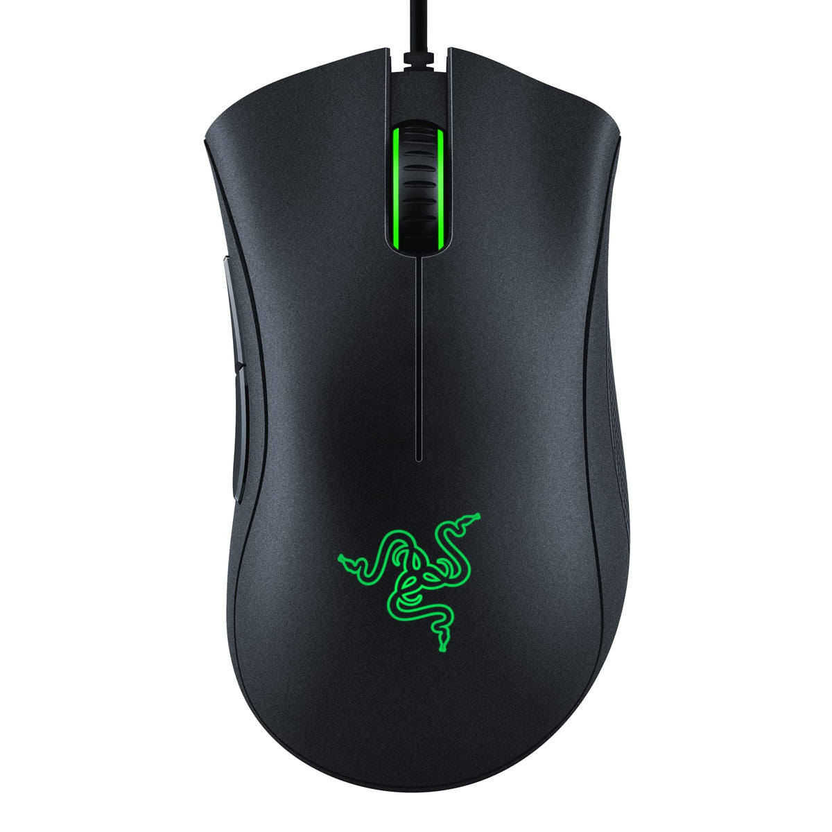 Razer DeathAdder Essential Gaming Mouse - Ratón óptico de 6400 DPI - 5 botones programables - Interruptores mecánicos - Puños laterales de goma - Negro clásico (Reacondicionado)