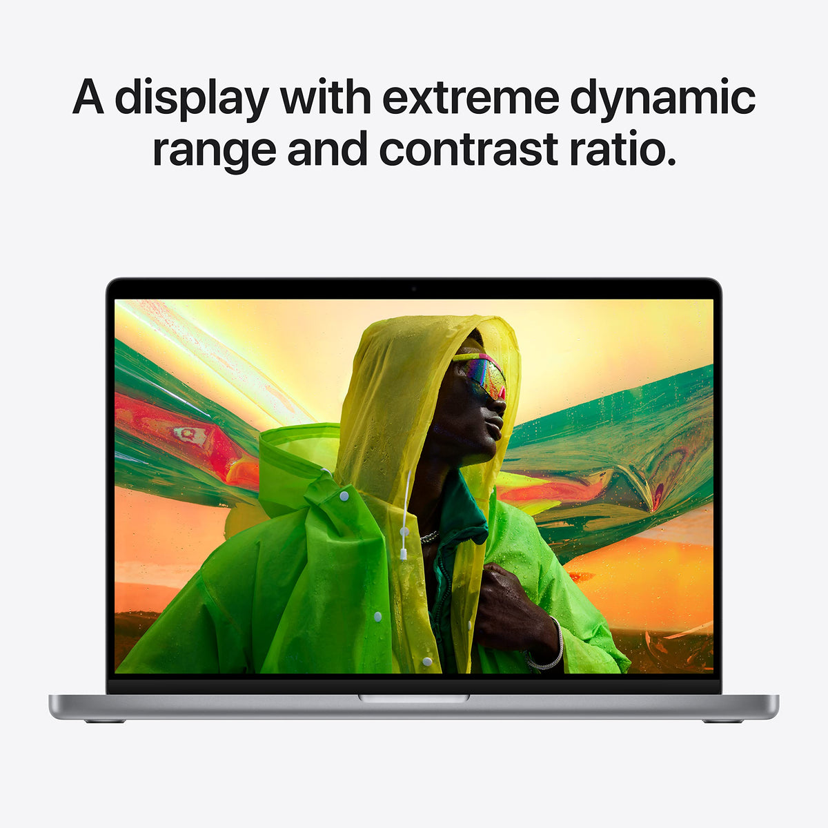 Fin de 2021 Apple MacBook Pro con Chip Apple M1 Pro (16-pulgadas,16GB RAM, 512GB SSD de Almacenamiento) (QWERTY English) Gris Espacial (Reacondicionado)