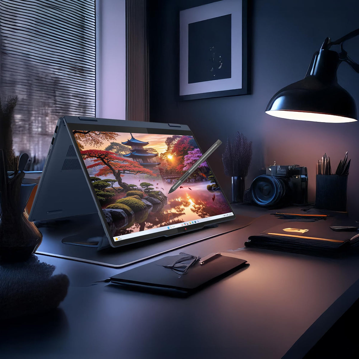 Laptop Lenovo Ideapad 2en1 14AKP10 | 14" WUXGA Touch | AMD Ryzen AI 7 350 | 16 GB RAM 512 GB SSD | PC con IA | Incluye Lapiz Digital