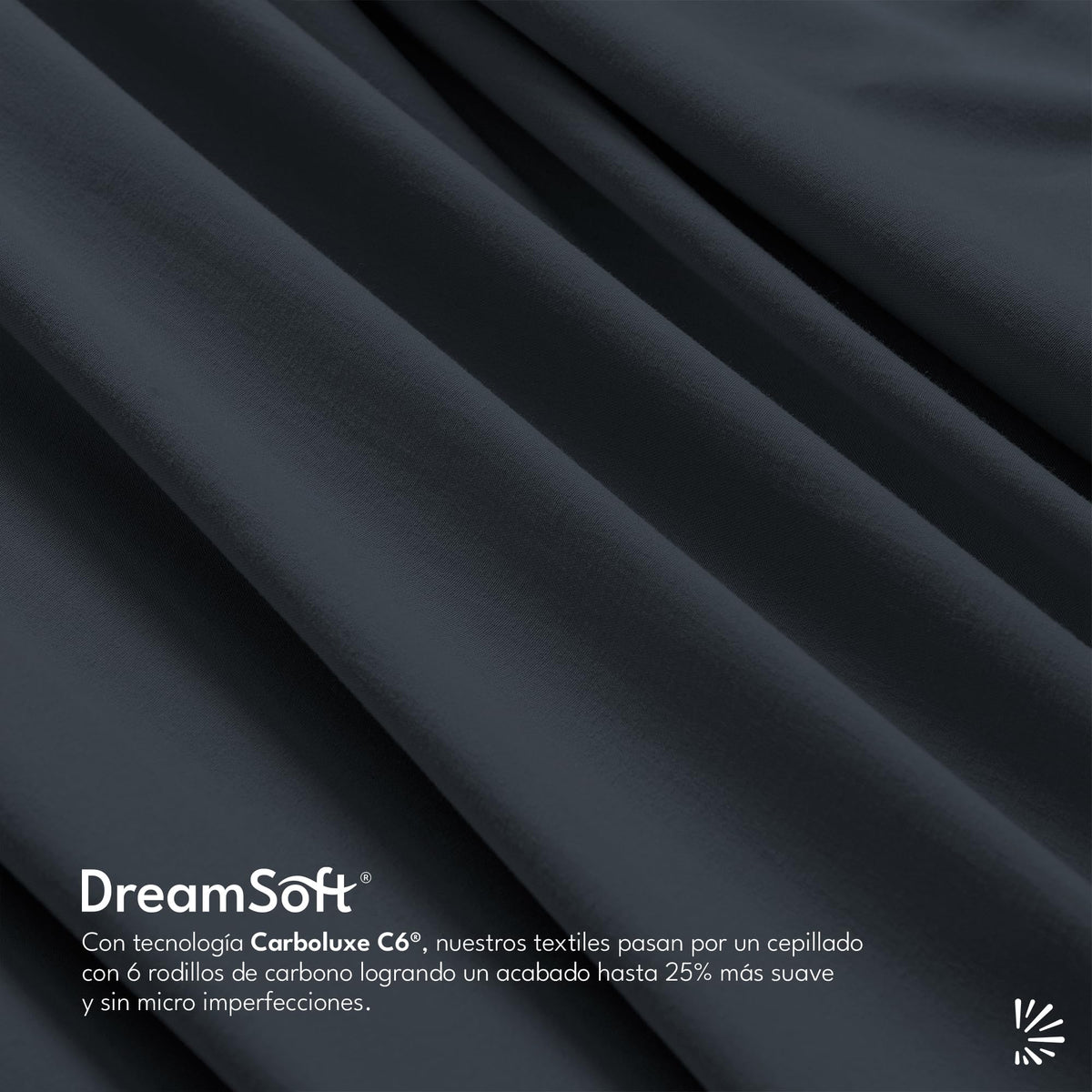 Dreamlab Juego de Sábanas Premier 1800 Collection. Sábanas de Microfibra de Lujo de Doble Cepillado (Gris Grafito, King Size)