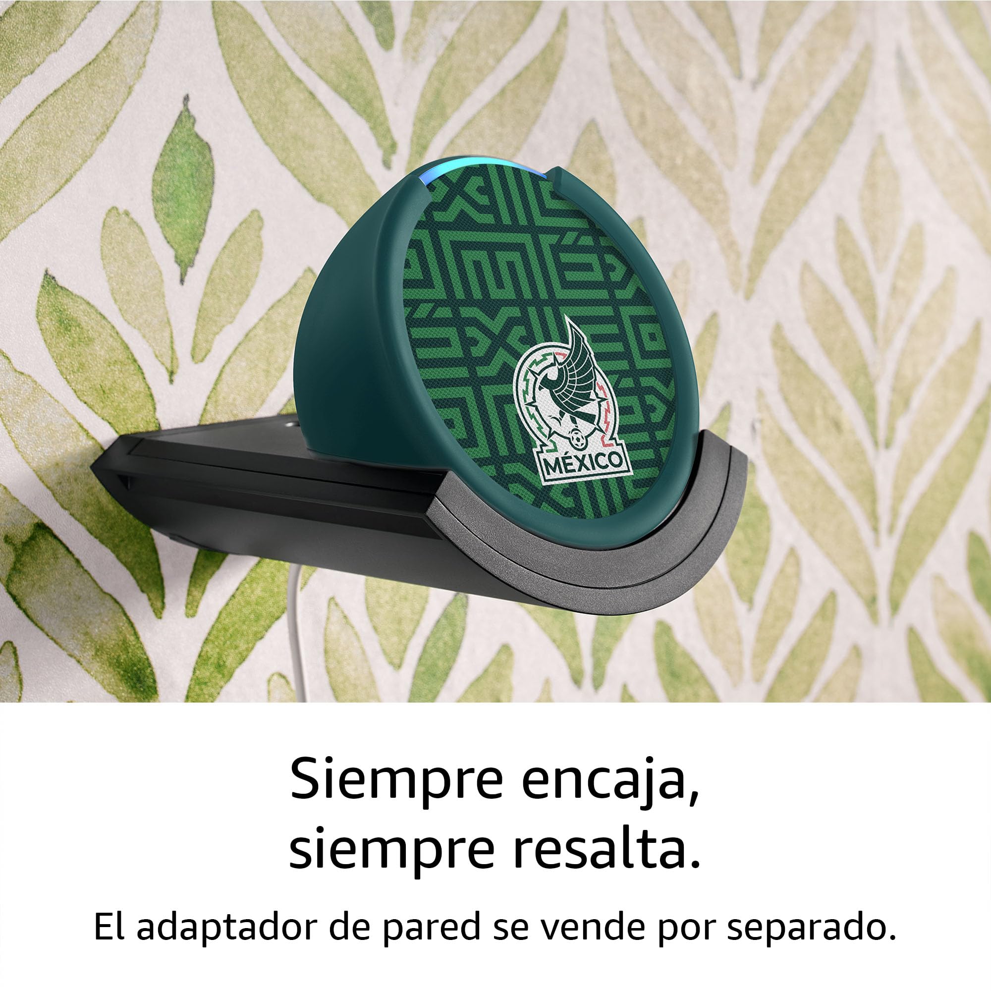 Echo Pop de edición limitada con licencia oficial de la Selección Nacional de México (modelo más reciente): incluye Acceso Anticipado de Alexa+