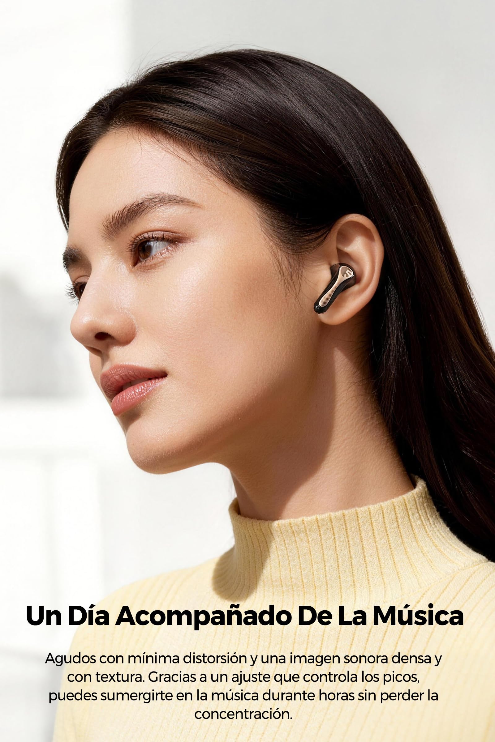 SoundPEATS Air5 Pro+ Audífonos Inalámbricos In-Ear HiFi, Tecnología xMEMS