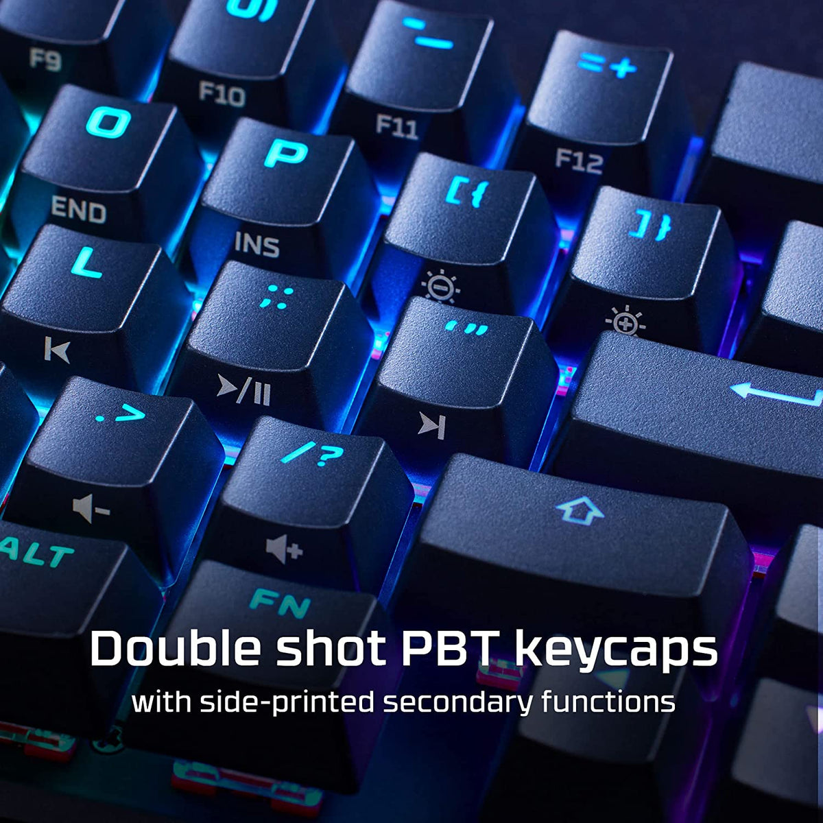 HyperX Alloy Origins 65, Keyboard 65%, Aqua (Reacondicionado)
