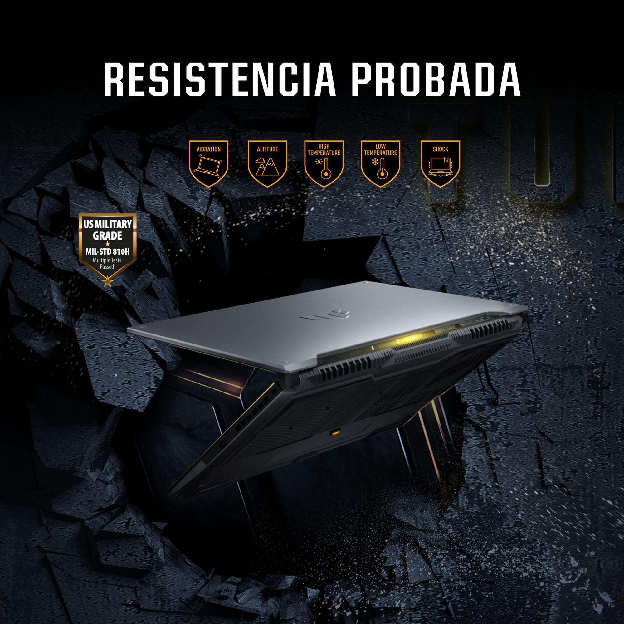 ASUS TUF Gaming F16 /NVIDIA GeForce RTX 3050/ Intel Core i5/16GB - 512GB SSD/FHD 144Hz, 16:10/Wi-Fi 6, Bluetooth 5.3 / Teclado en Español (Servicio y garantía con la Marca en México)