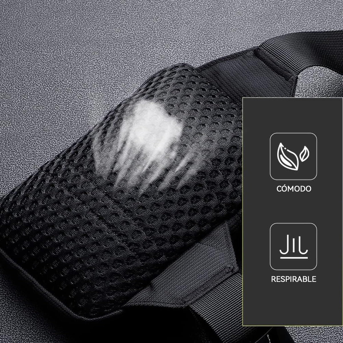 CXJYSD Mini Bolso Cruzado En El Pecho,Para Hombre Y Mujer Con Bolsillos Dobles,Riñonera Impermeable Con Manos Libres,Adecuado Para Deportes Al Aire Libre,Correr Y Viajar