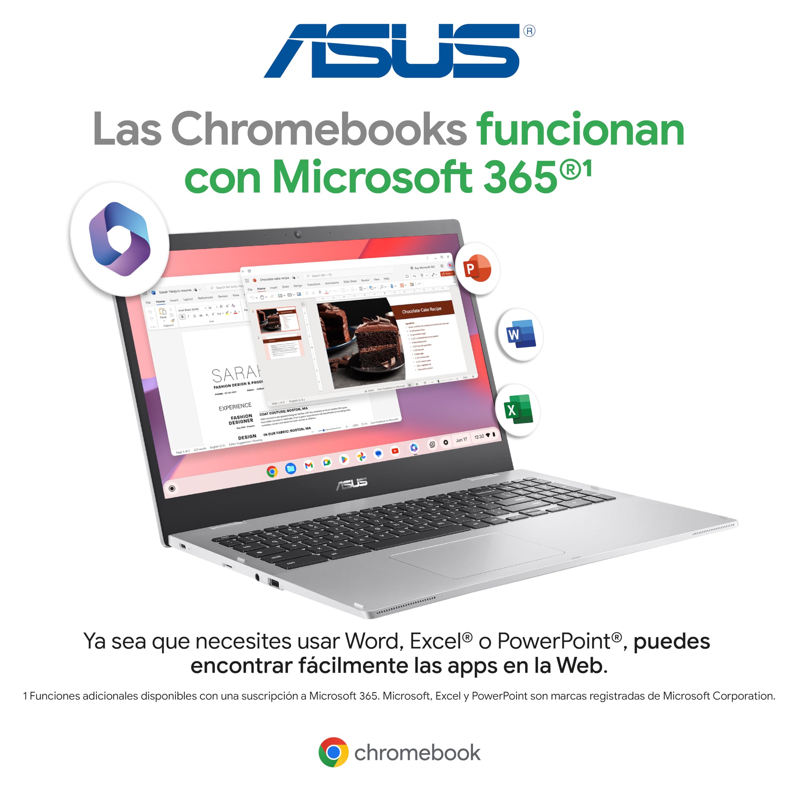 ASUS Laptop Chromebook CX1500 | Intel Celeron 8GB RAM 128 GB | (Garantía y Servicio en México)