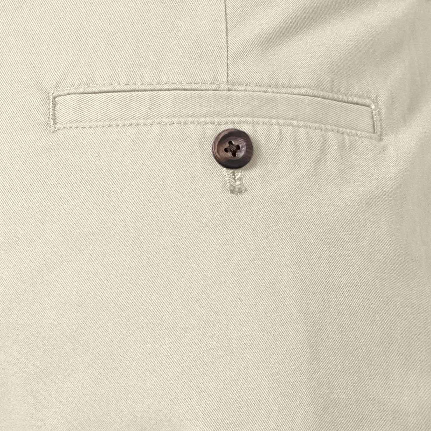Amazon Essentials - Pantalón corto de corte clásico para hombre, 7 pulgadas, piedra, 34