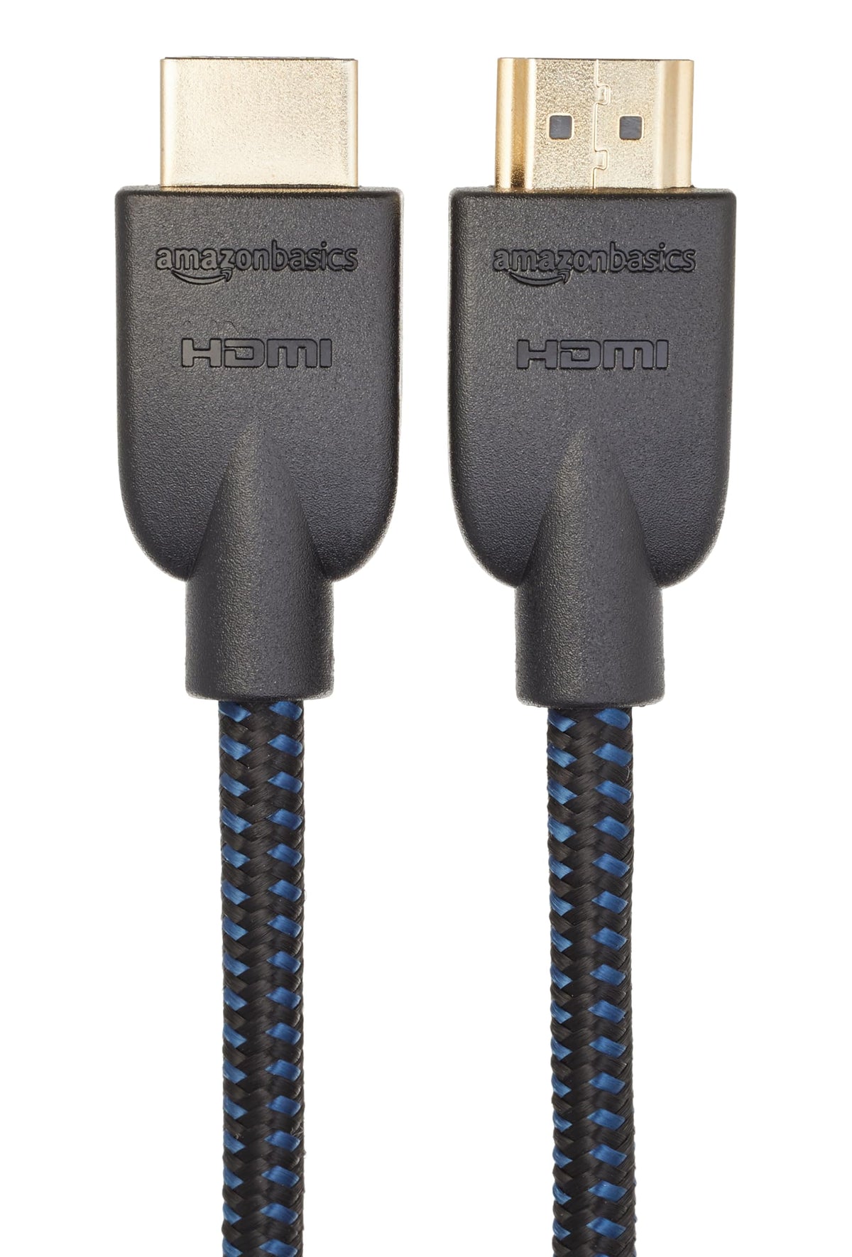 Amazon Basics - Cable HDMI de alta velocidad (18 Gbps, 4 K/60 Hz), 6 pies, trenzado de nailon