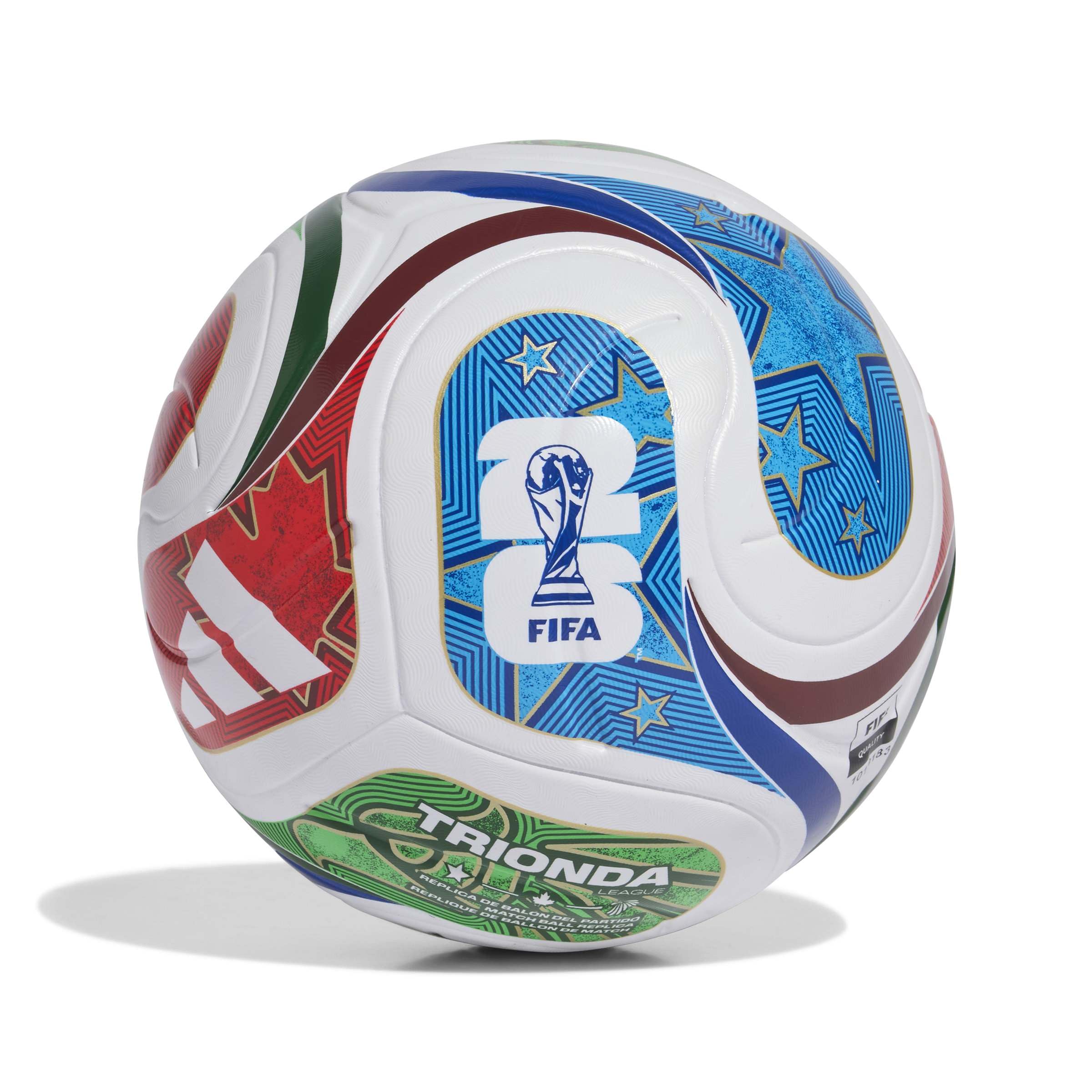 Balón de fútbol adidas Copa del Mundo 26 Trionda League BOX JD8045